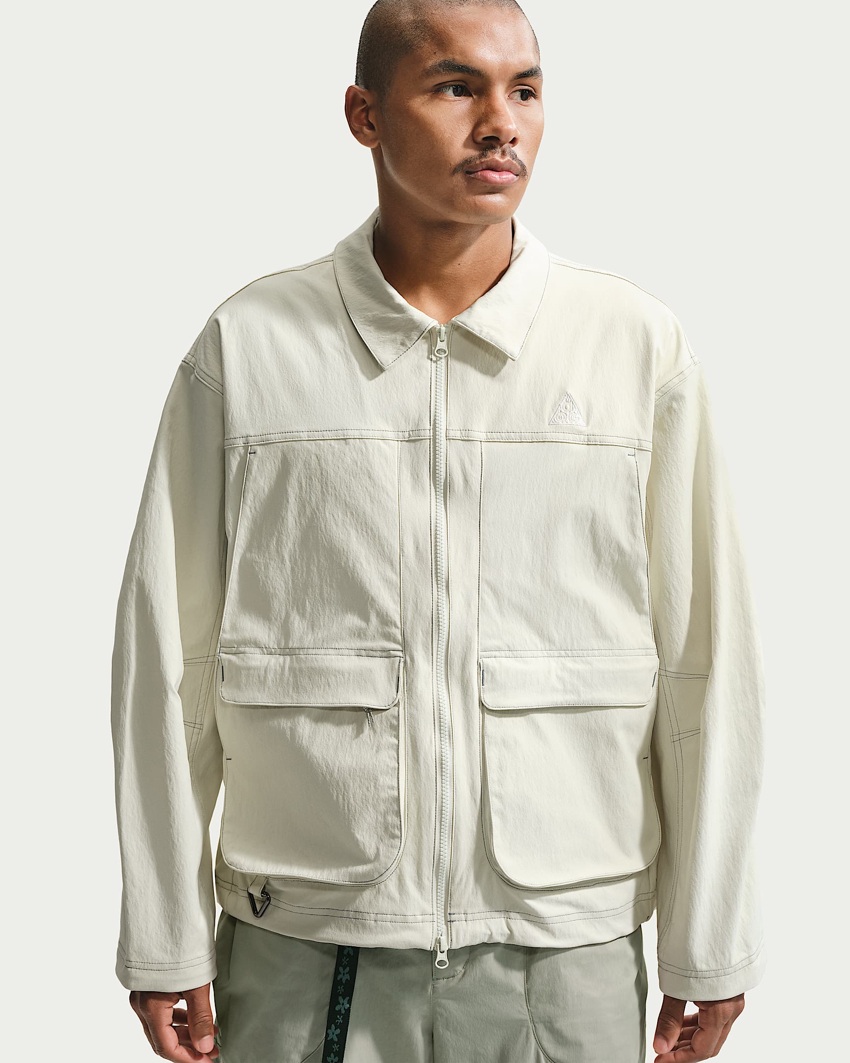 ACG Smith Summit Men's UV Jacket - Sea Glass/Mineral Slate/Summit White