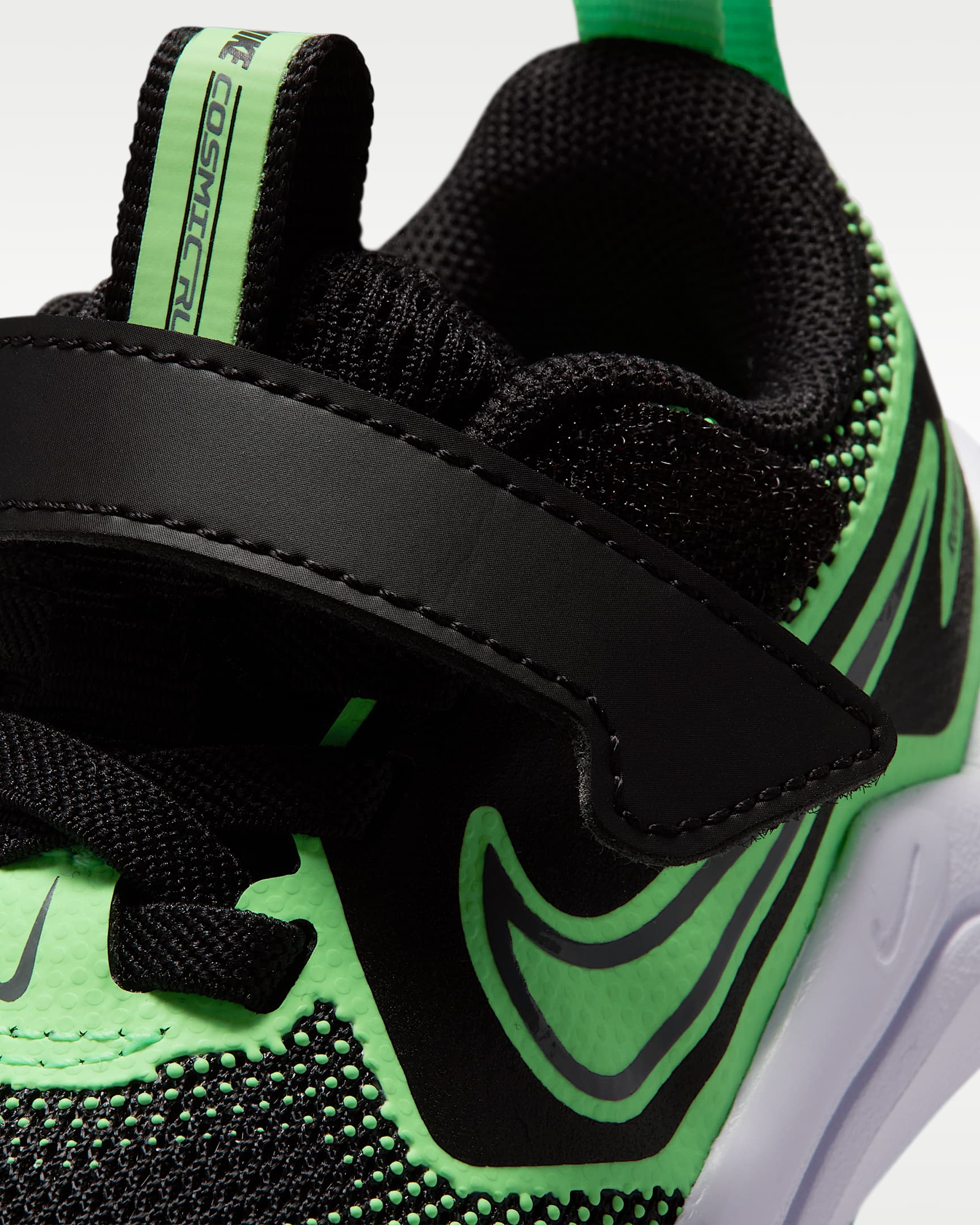 Nike Cosmic Runner Baby/Toddler Shoes - Black/Illusion Green/Cool Grey
