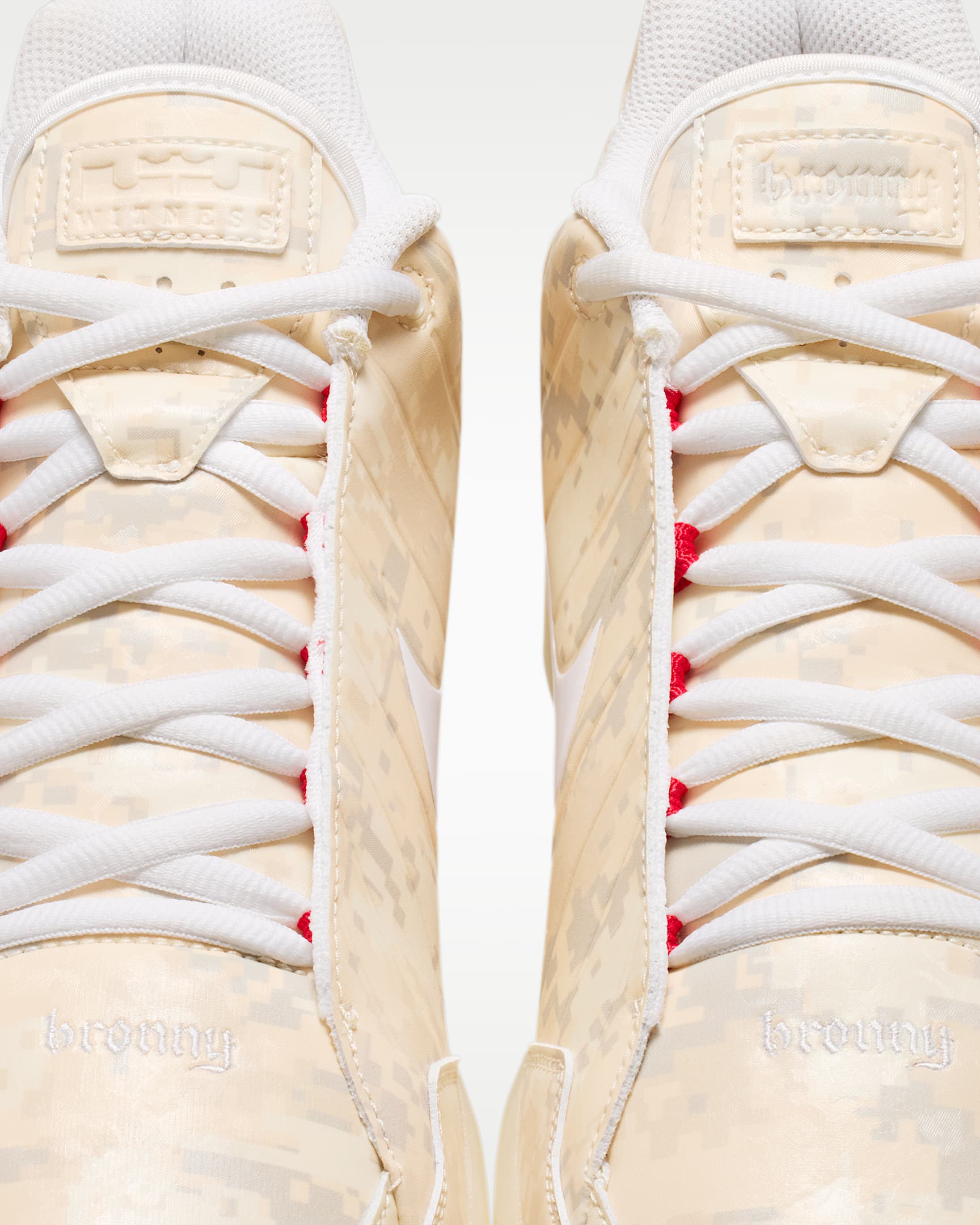 LeBron Witness 9 Basketball Shoes - Pale Ivory/Sail/Light Orewood Brown/White