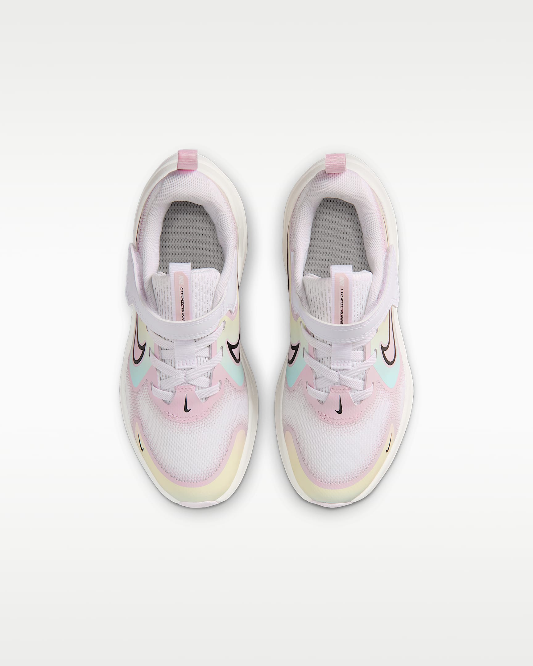 Buty dla małych dzieci Nike Cosmic Runner SE 2 - Biel/Bleached Lilac/Sail/Czerń