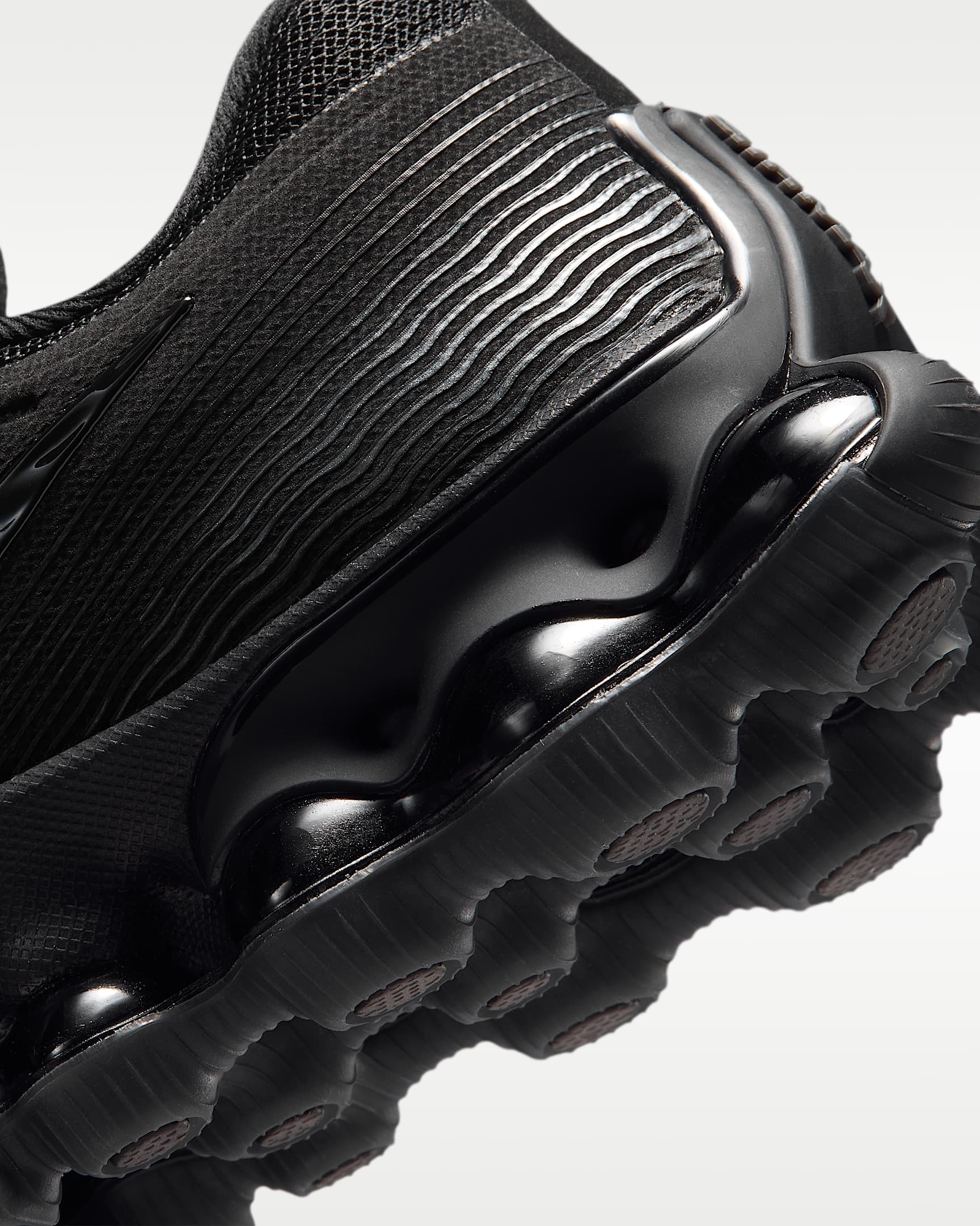 Tenis para niños grandes Nike Air Liquid Max - Negro/Antracita/Negro/Negro
