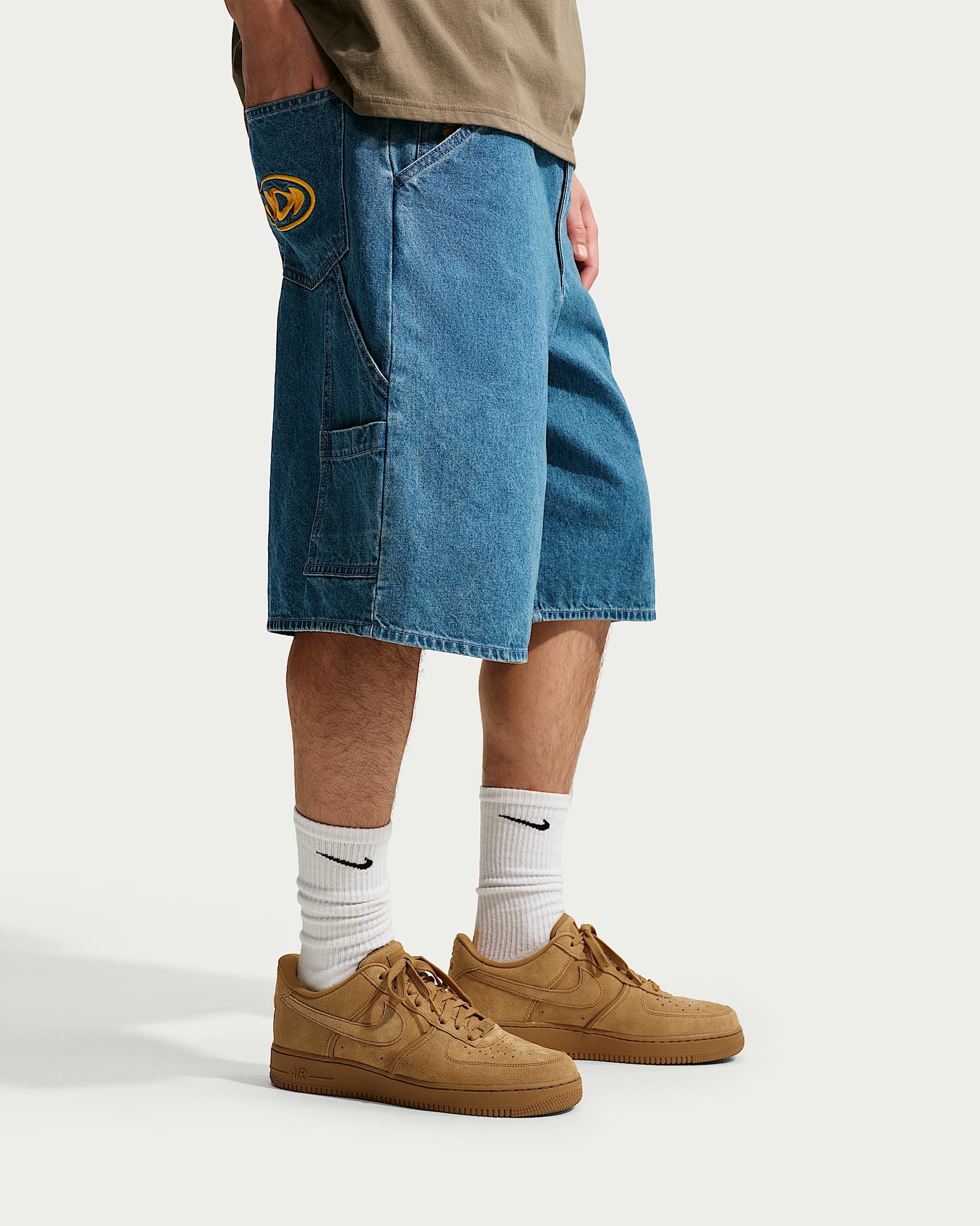 Nike Air Force 1 '07 LV8 Men's Shoes - Wheat/Wheat