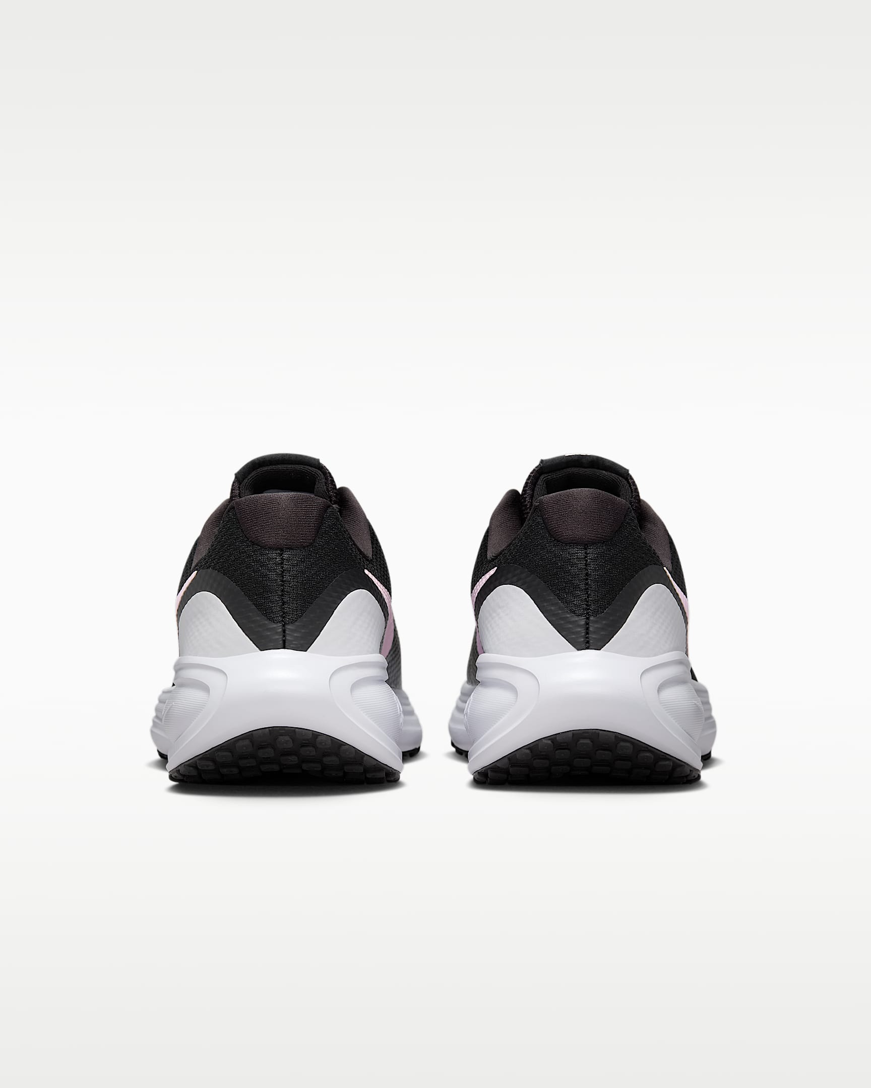 Nike Revolution 8 Straßenlaufschuh (Damen) - Schwarz/Weiß/Anthracite/Pink Foam