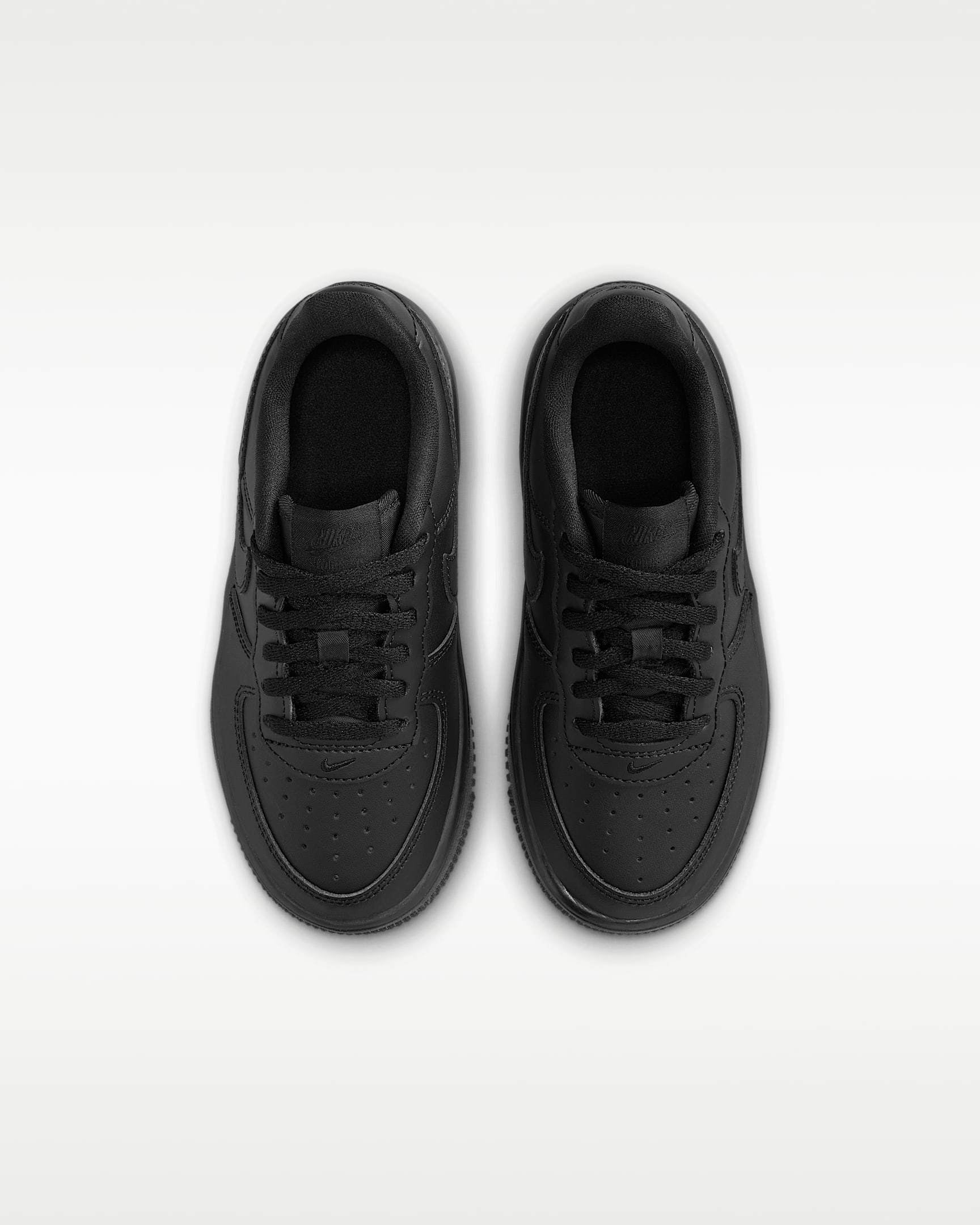 Nike Force 1 Low Little Kids' Shoes - Black/Black/Black/Black