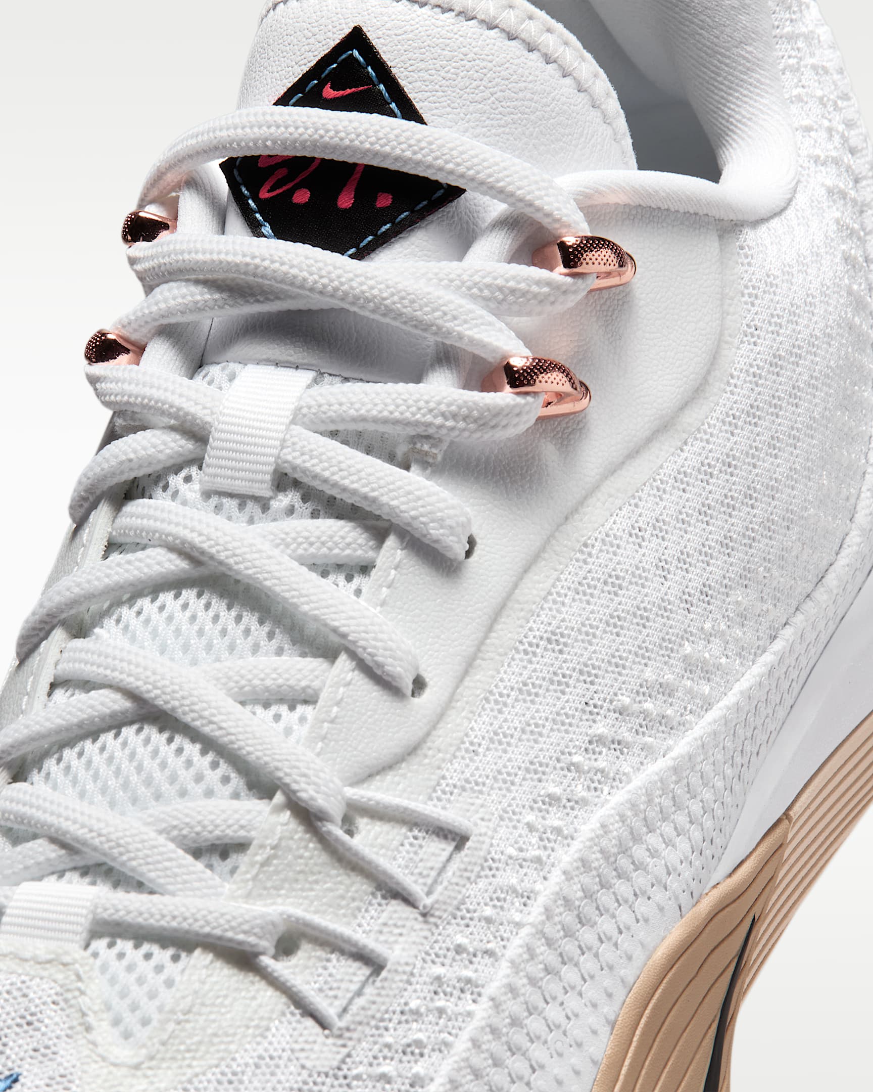 Nike S.T. Flare EP Basketball Shoes - White/Photon Dust/Linen/Black