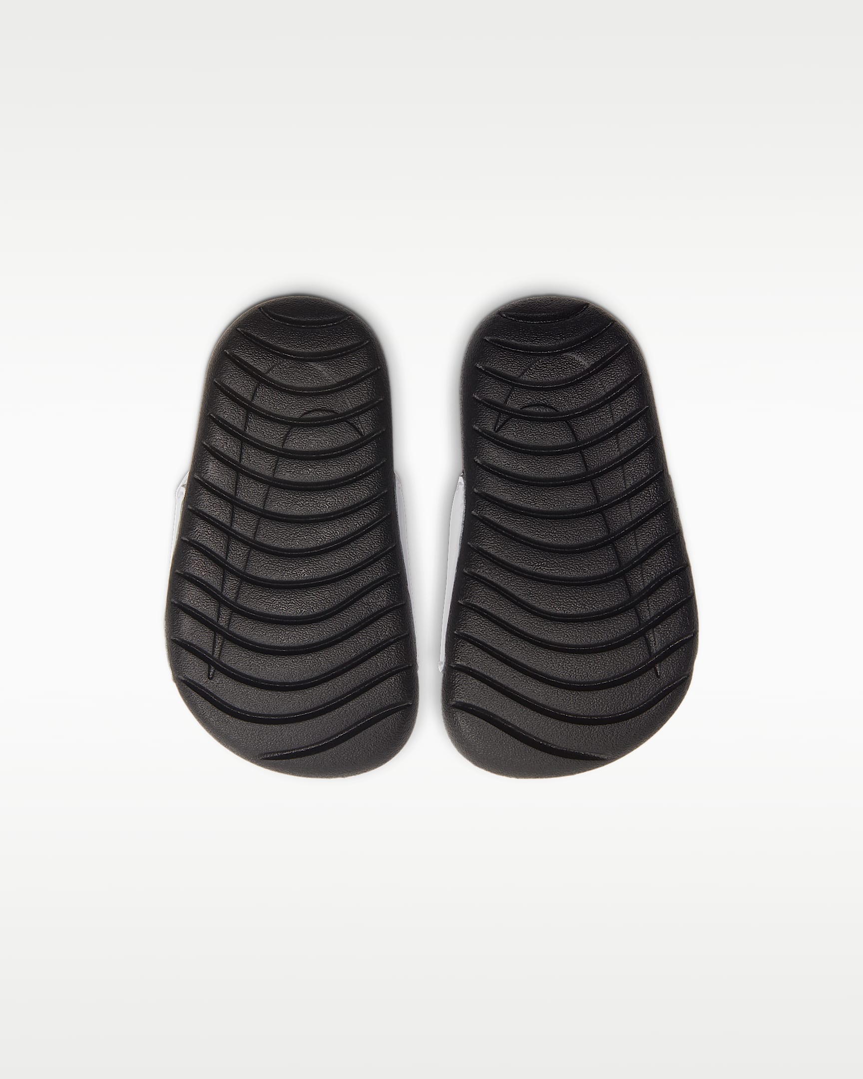 Badtoffel Nike Kawa för baby/små barn - Vit/Svart/Vit/Svart