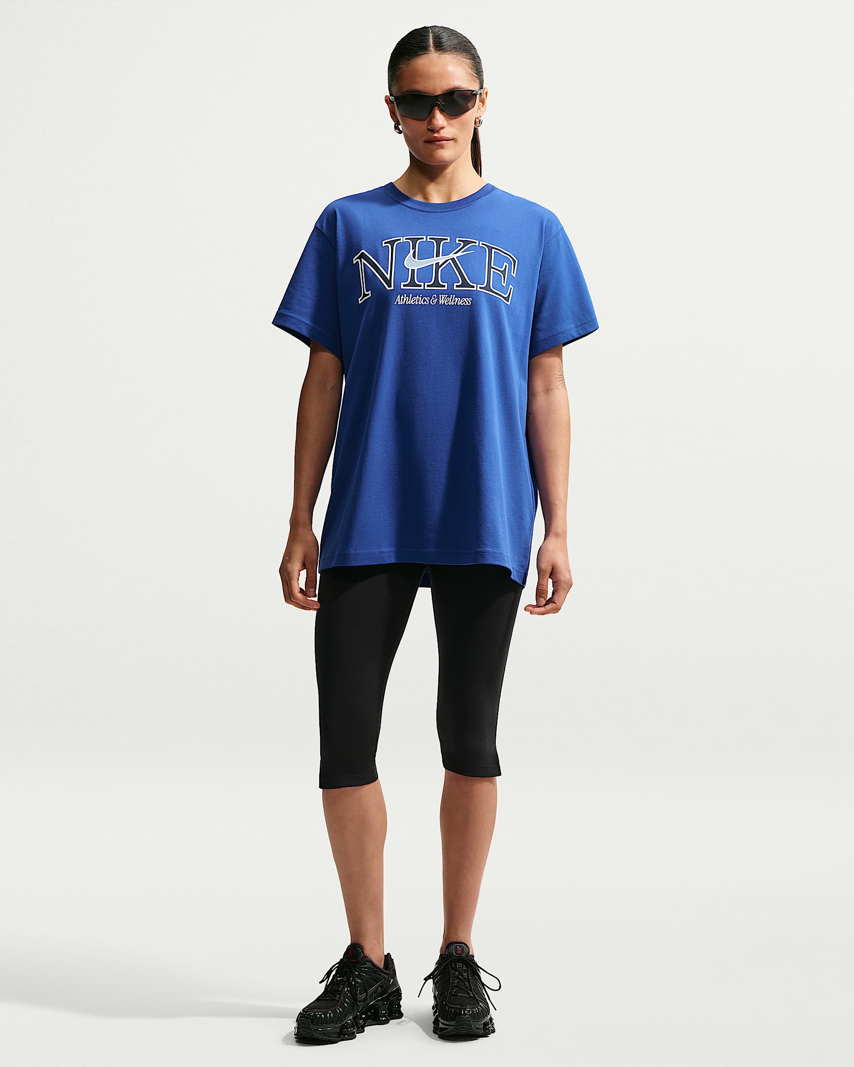 Nike Sportswear Classic oversized T-shirt voor dames - Old Royal