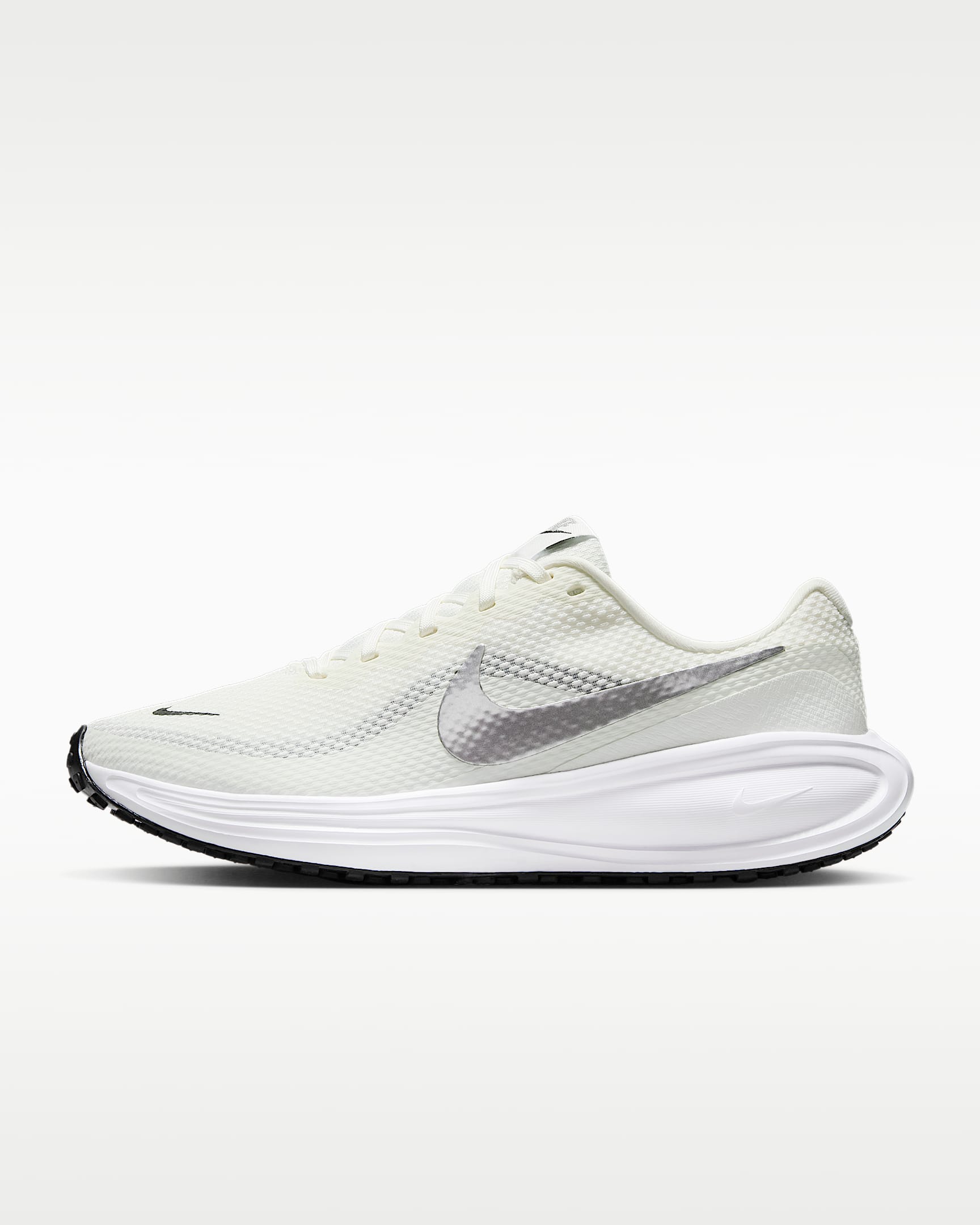 Nike Revolution 8 løpesko for vei til dame - Sail/Hvit/Svart/Metallic Silver
