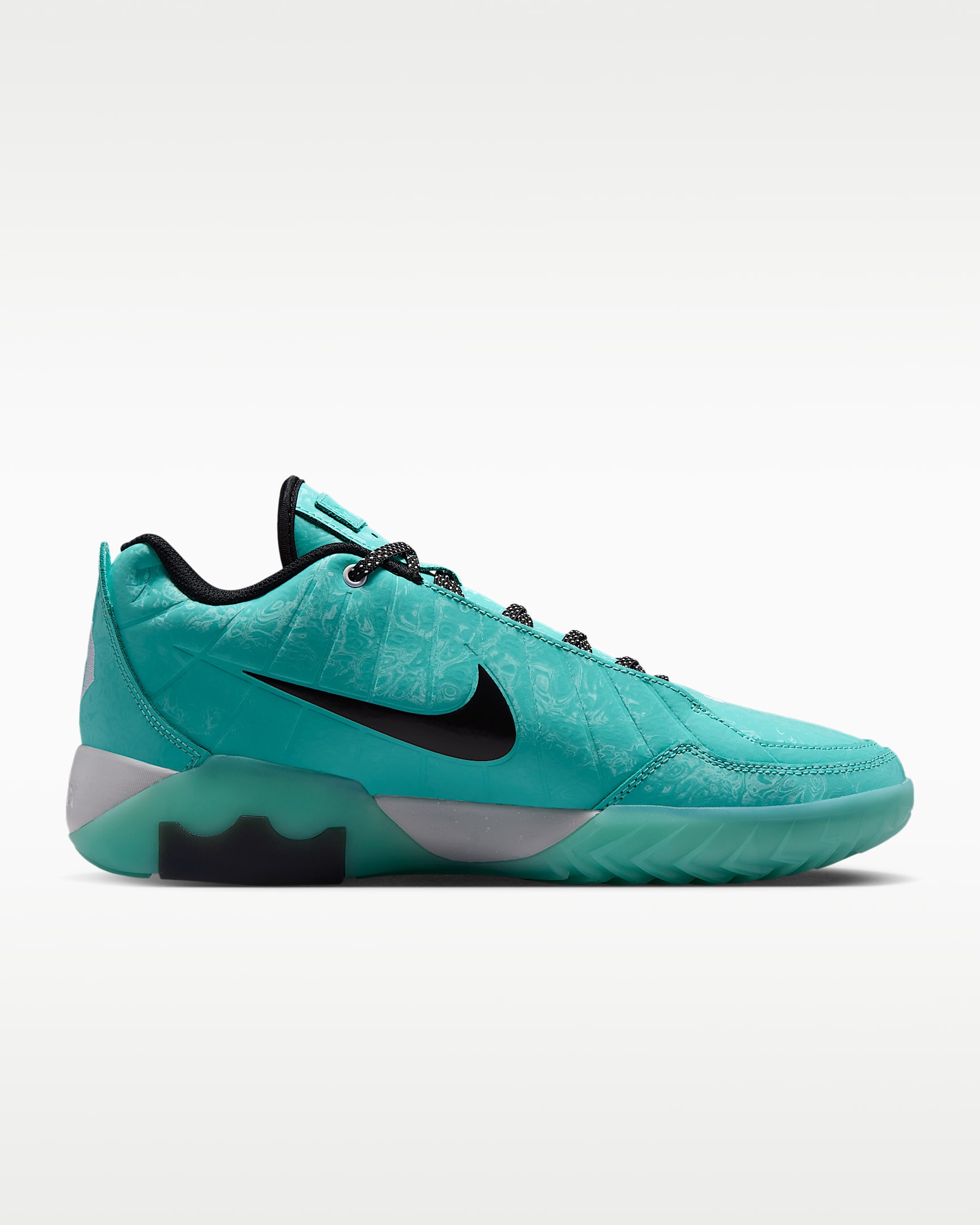 Tenis de básquetbol LeBron Witness 9 - Verde aurora/Gris fútbol/Blanco/Negro