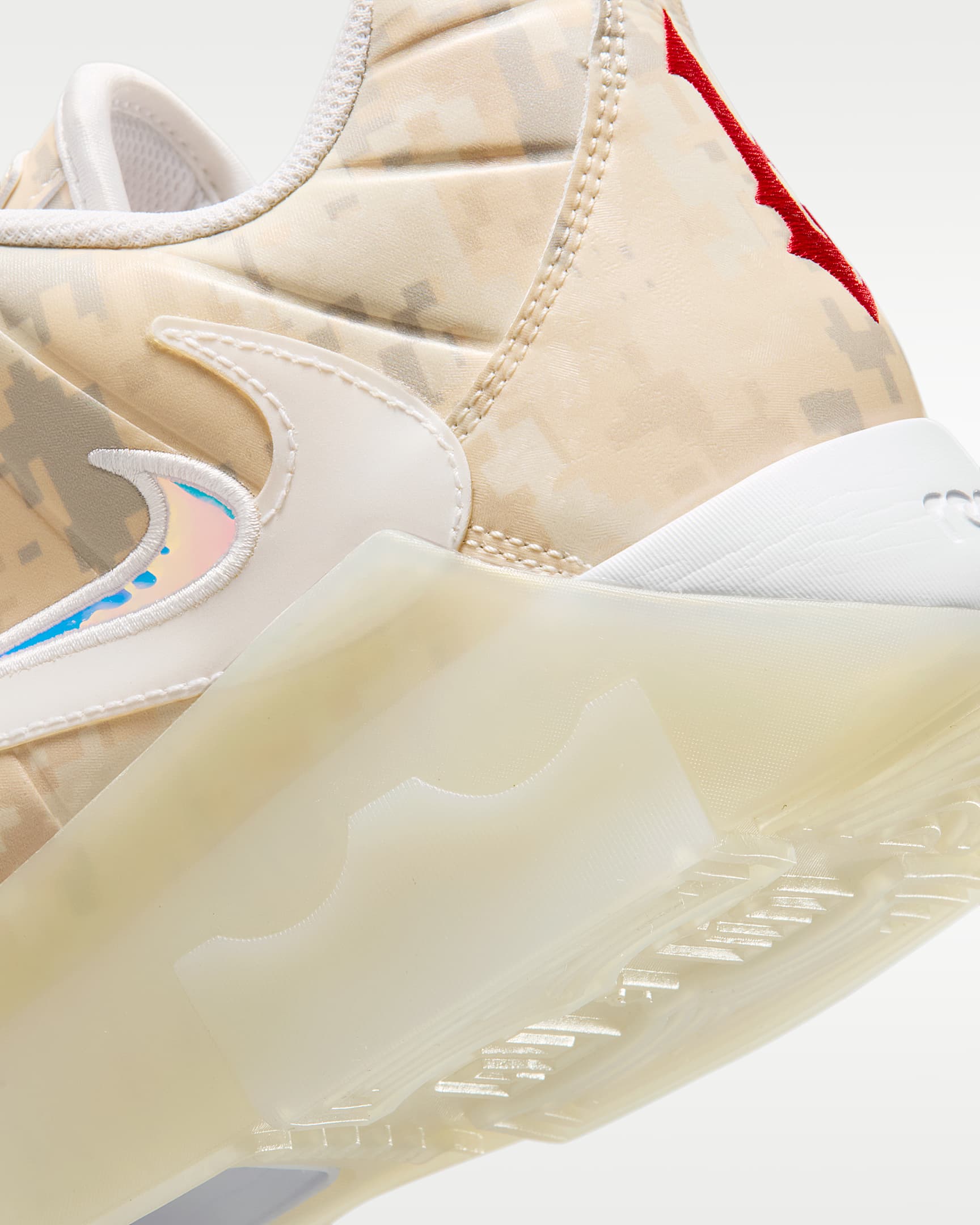 LeBron Witness 9 Basketball Shoes - Pale Ivory/Sail/Light Orewood Brown/White