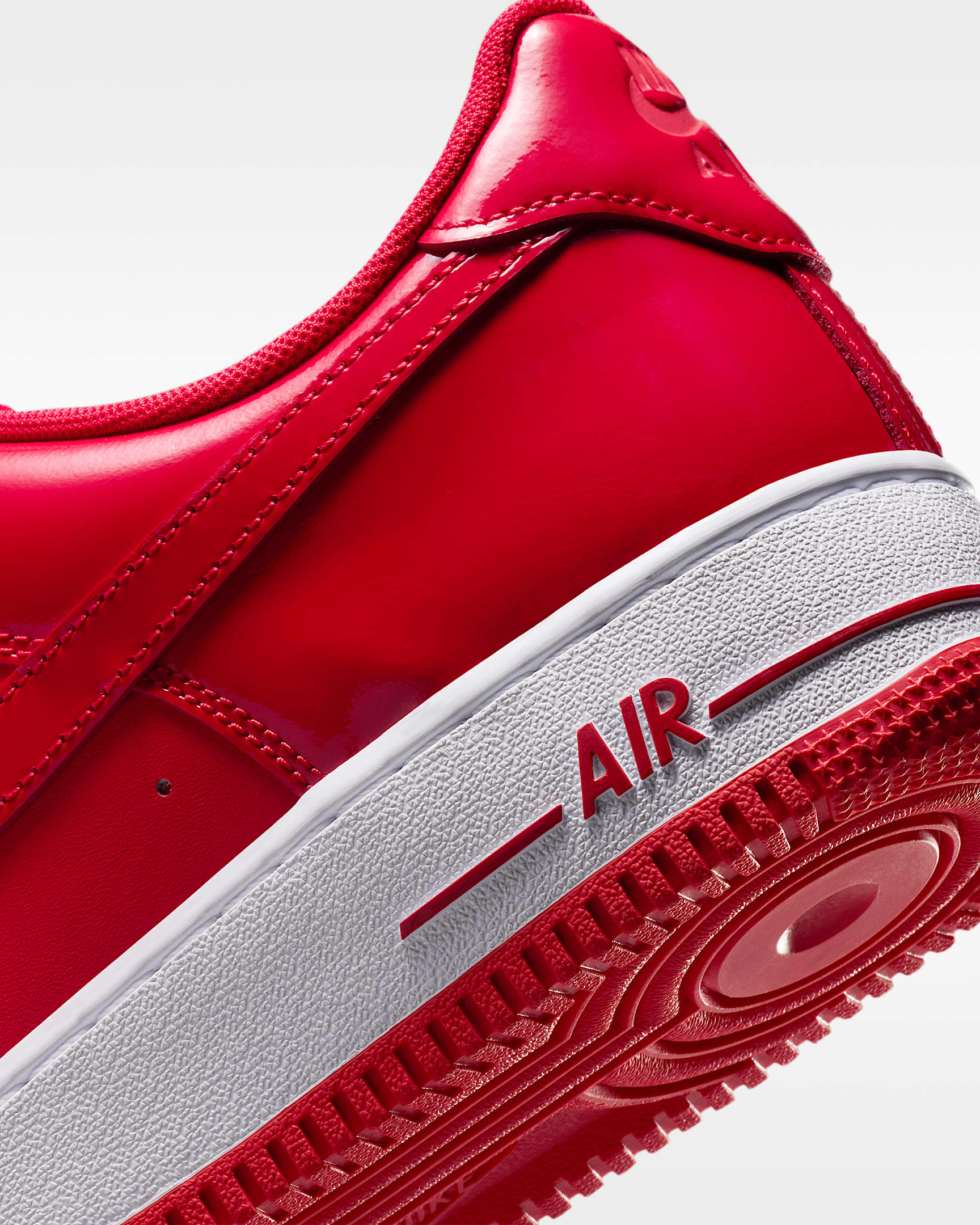 Nike Air Force 1 '07 LV8 Men's Shoes - University Red/White/Metallic Silver/Light Crimson