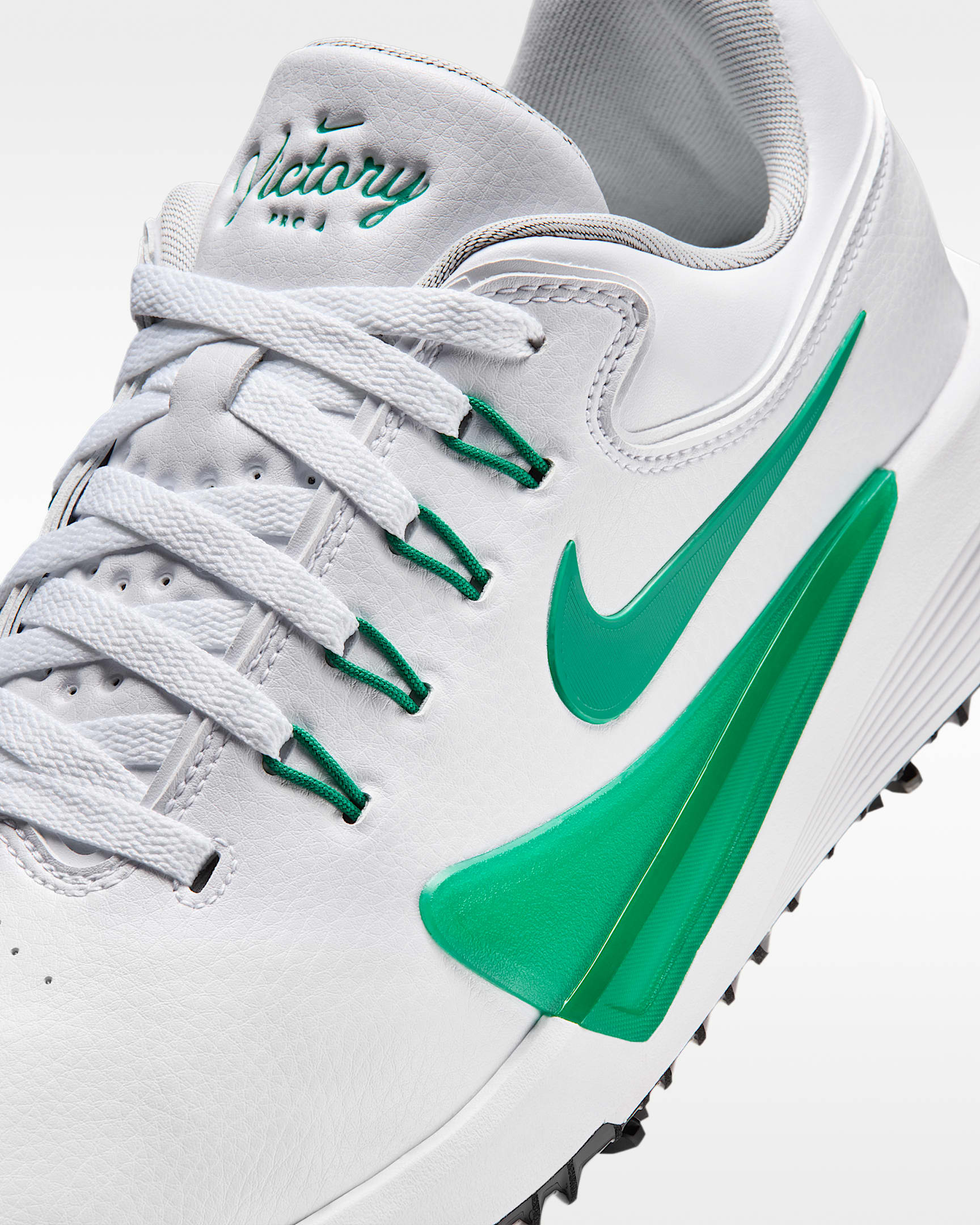 Tenis de golf para hombre Nike Victory Pro 4 - Blanco/Negro/Malaquita