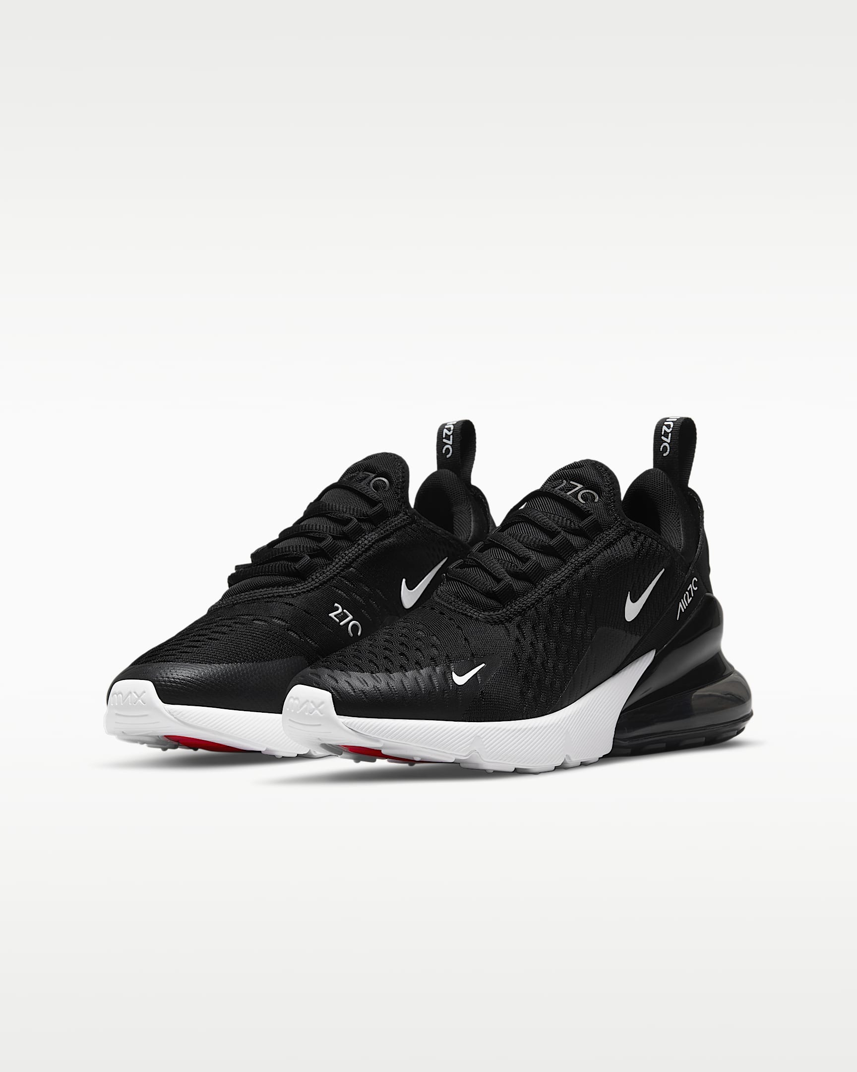 Nike Air Max 270 Kinderschoenen - Zwart/Anthracite/Wit