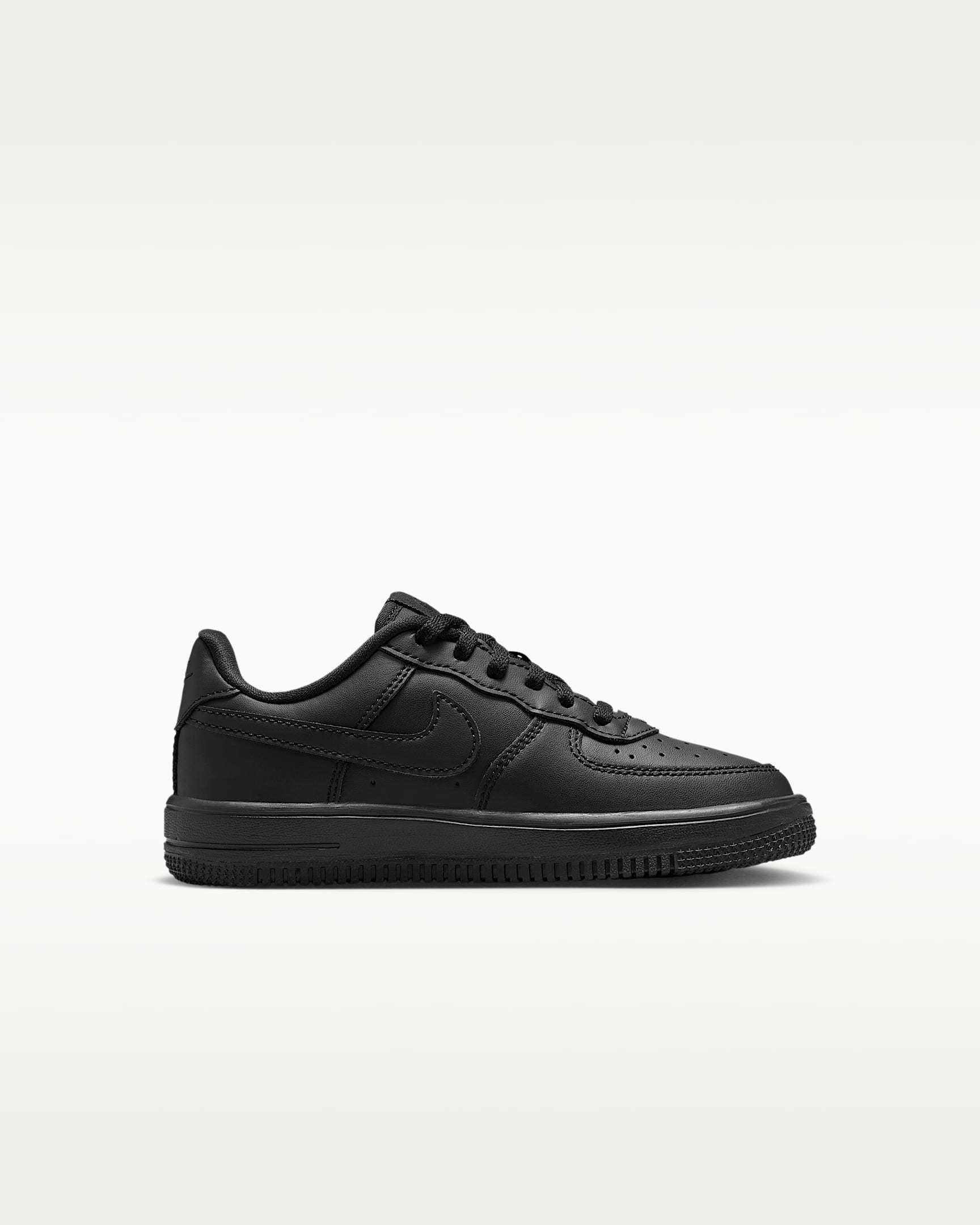 Nike Force 1 Low Little Kids' Shoes - Black/Black/Black/Black