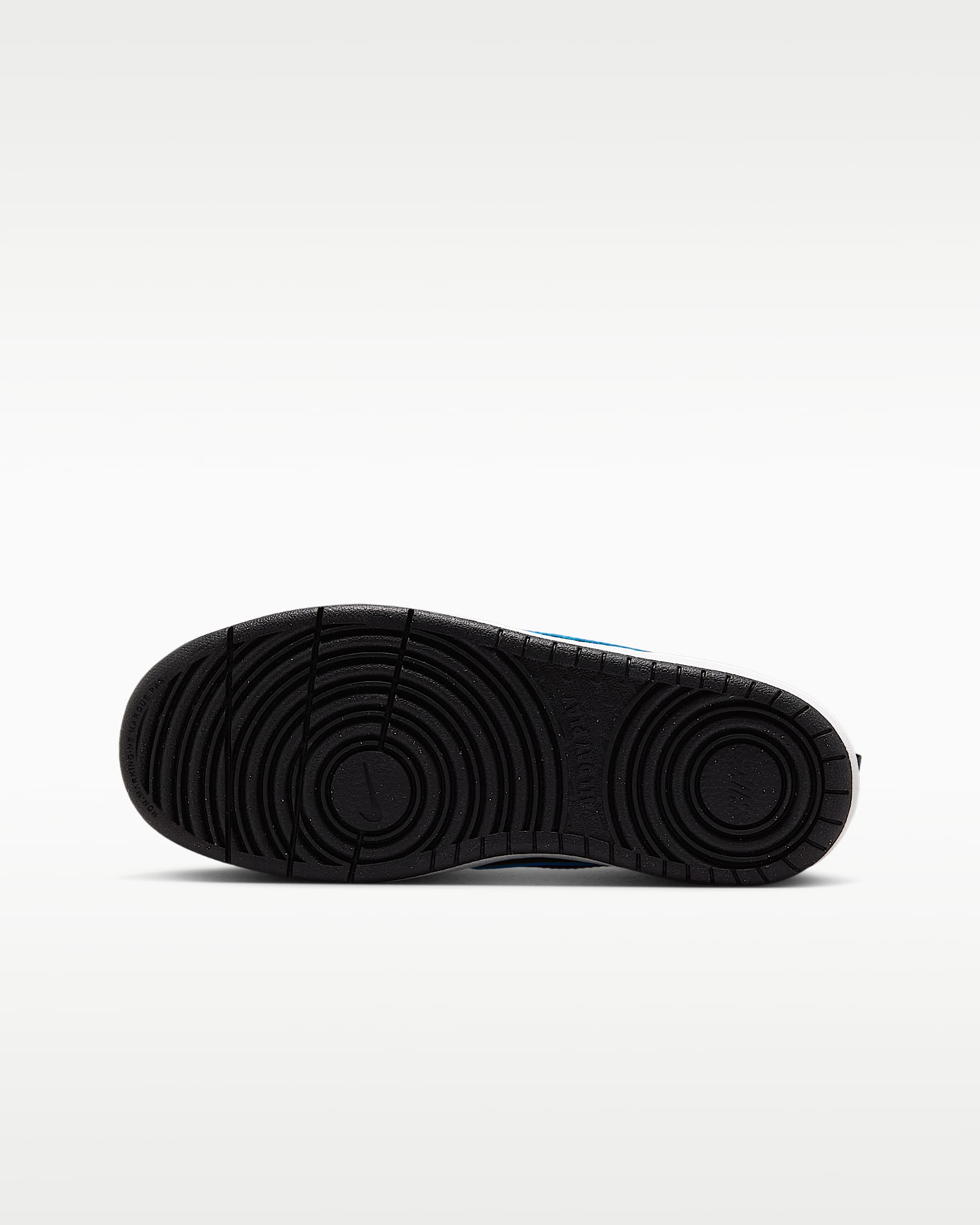 Nike Court Borough Low Recraft Older Kids' Shoes - Black/White/Game Royal