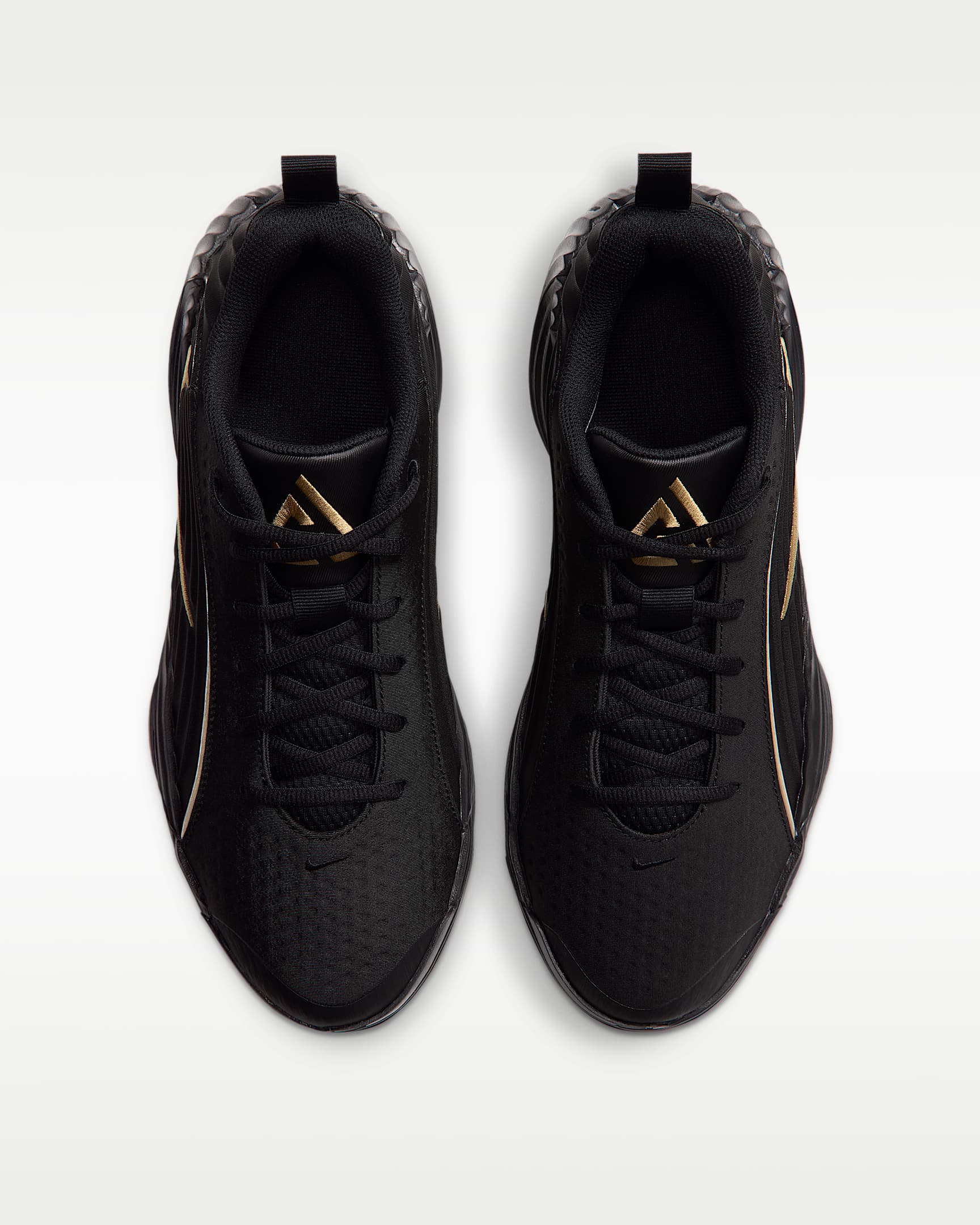 Giannis Immortality 5 Basketball Shoes - Black/Gum Light Brown/Volt/Metallic Gold