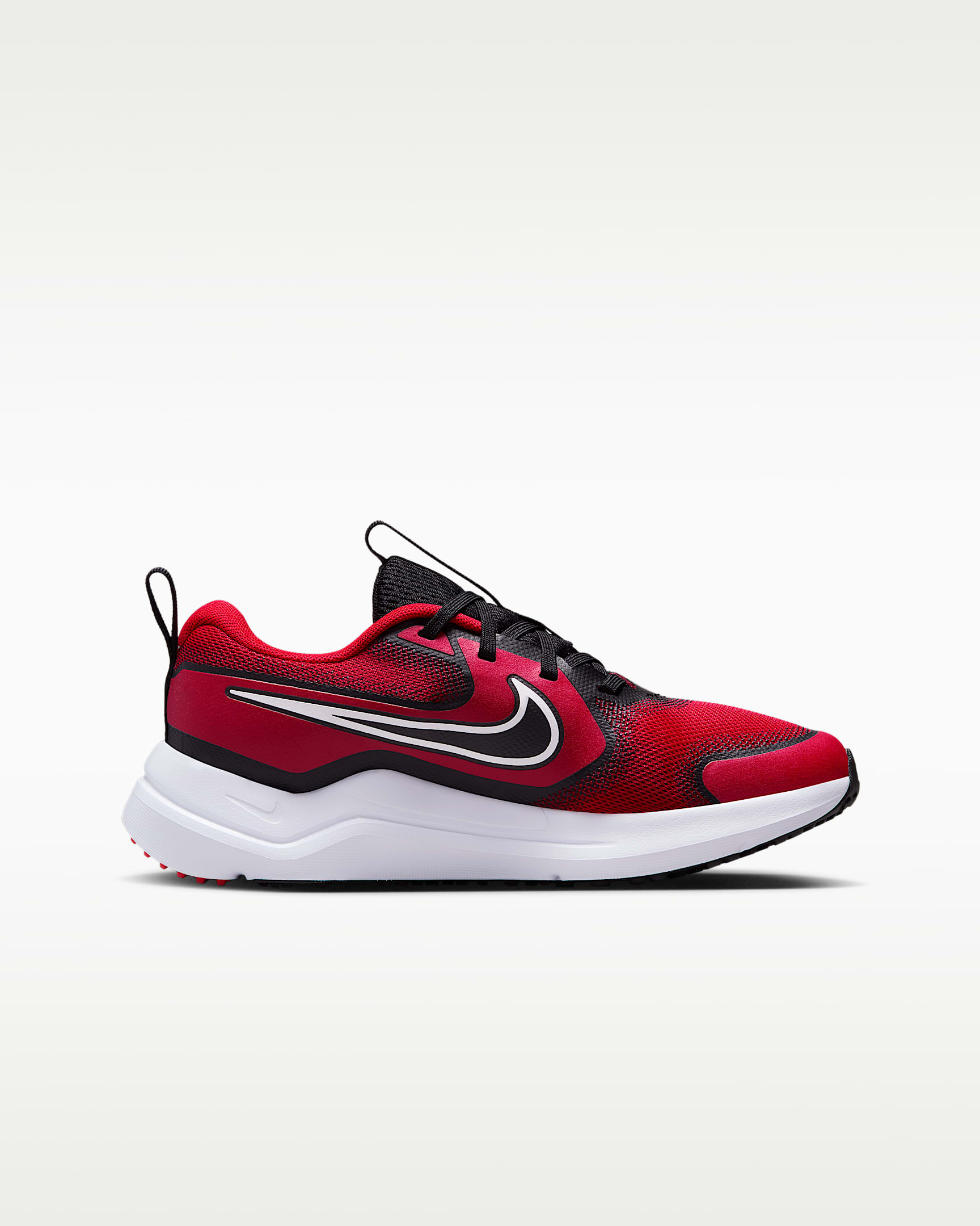 Nike Cosmic Runner Big Kids' Road Running Shoes - University Red/Black/White