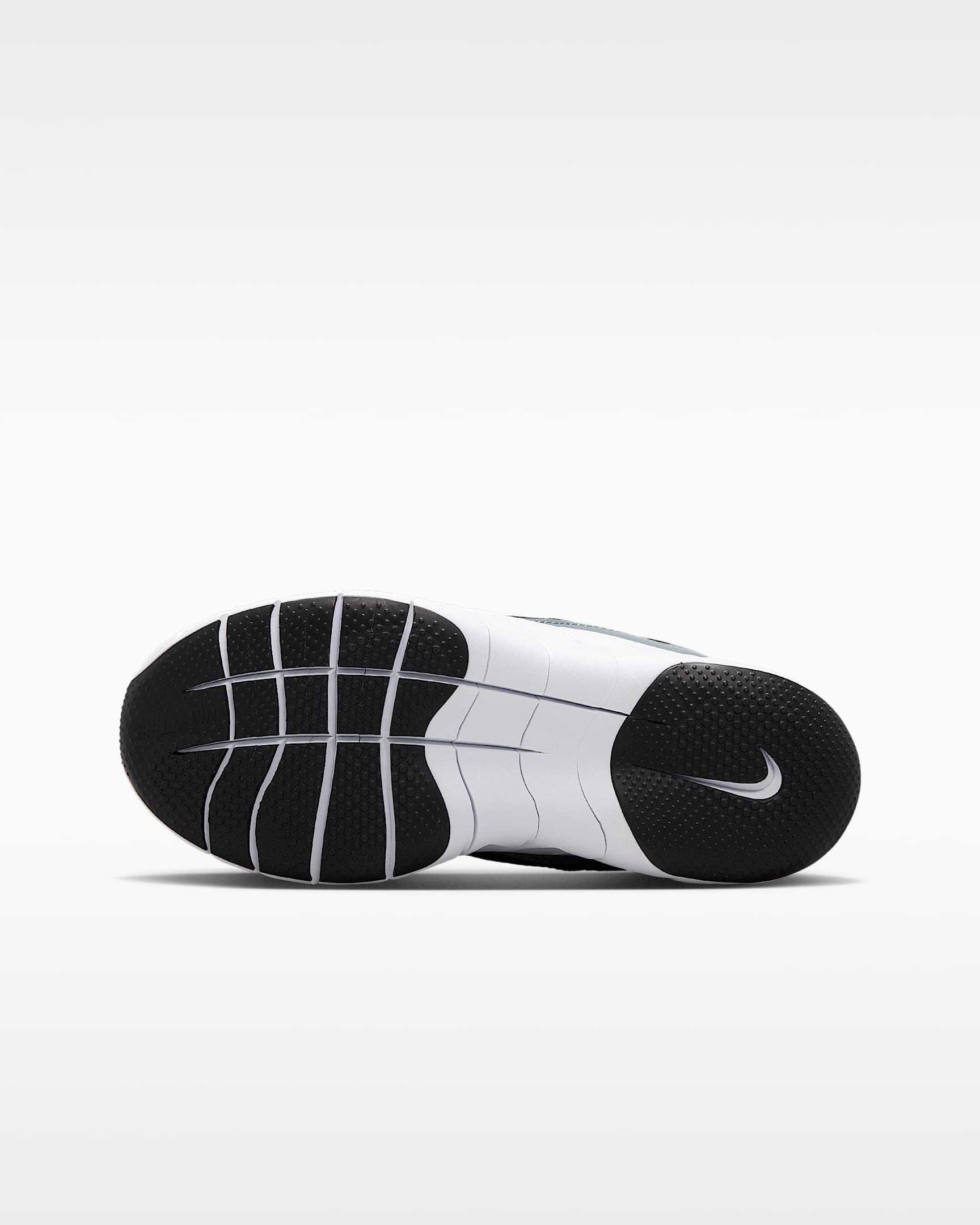 รองเท้าวิ่งเด็กโต Nike Free Ride - ดำ/Cool Grey/University Red/ขาว