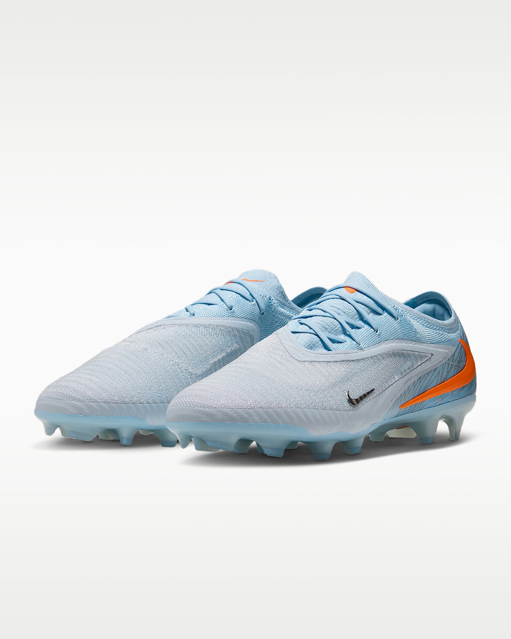 Crampons de foot Nike United Phantom 6 Low Elite pour terrain sec - Multicolore/Noir