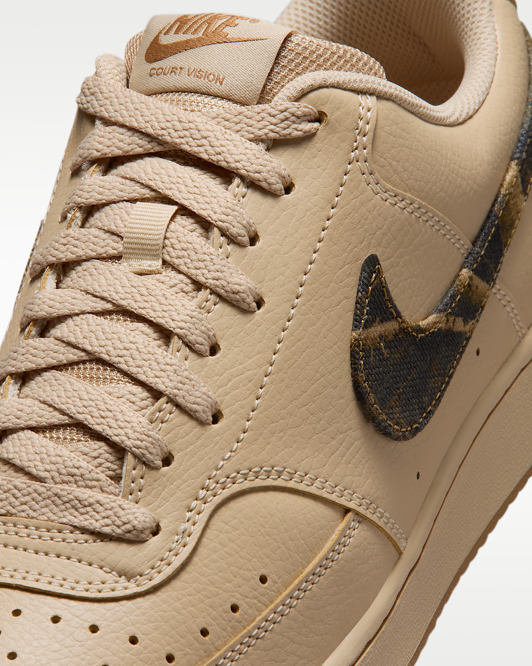 Chaussure Nike Court Vision SE pour homme - Rattan/Rocky Tan/Mink Brown