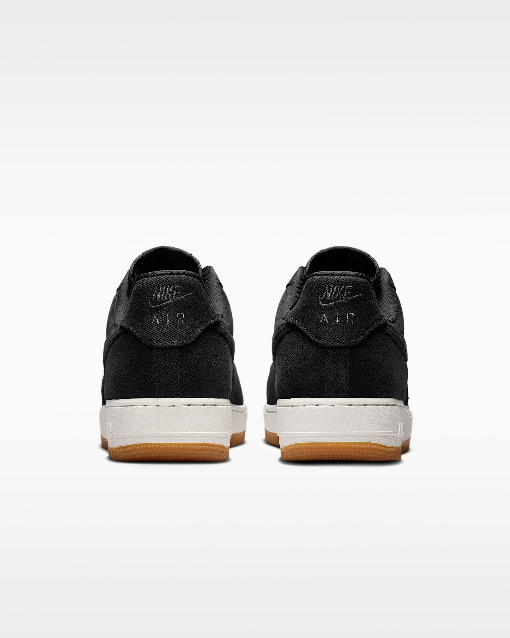 Air Force 1 '07 LV8 "Denim" Men's Shoes - Black/Dark Smoke Grey/Gum Medium Brown/Black