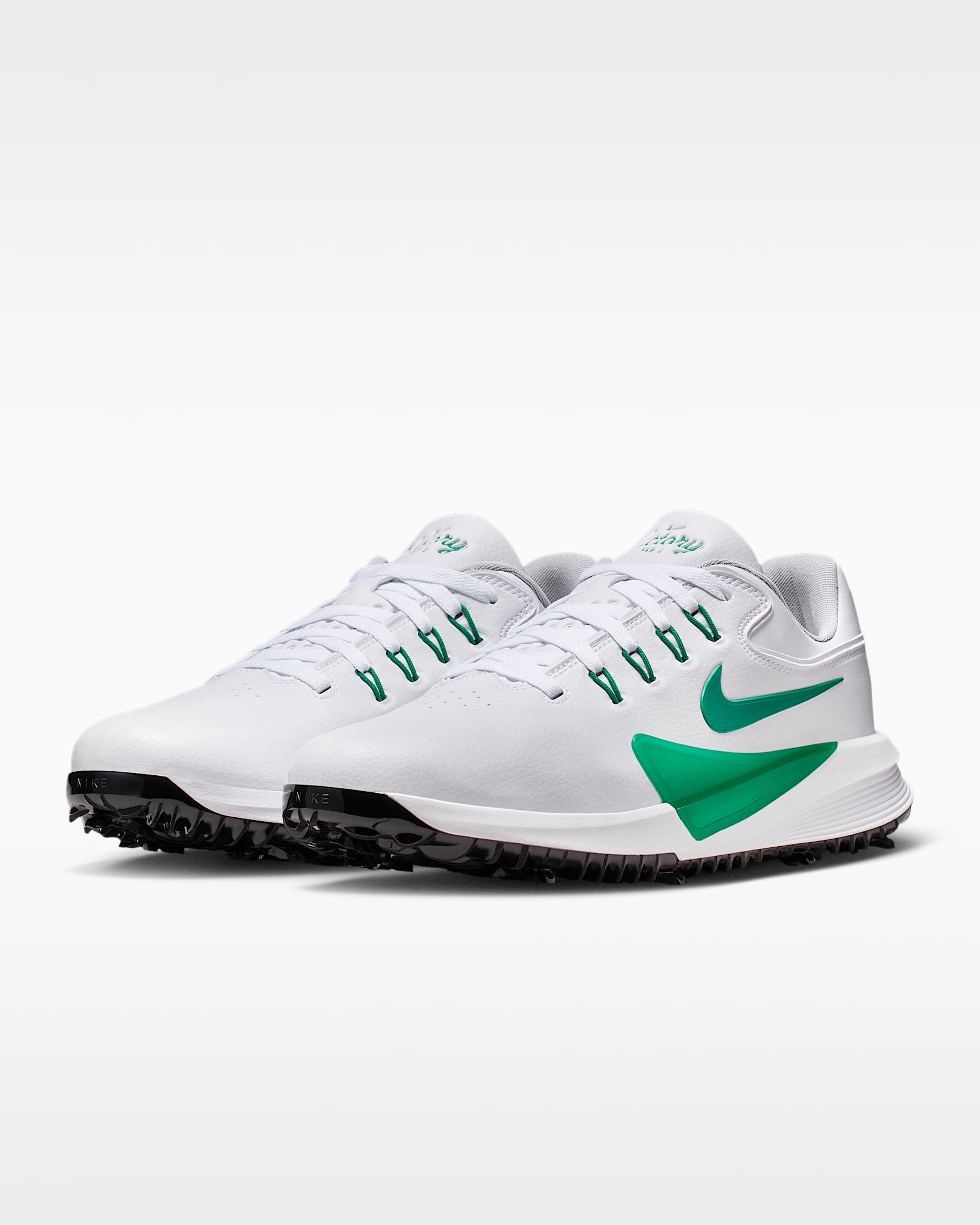 Tenis de golf para hombre Nike Victory Pro 4 - Blanco/Negro/Malaquita