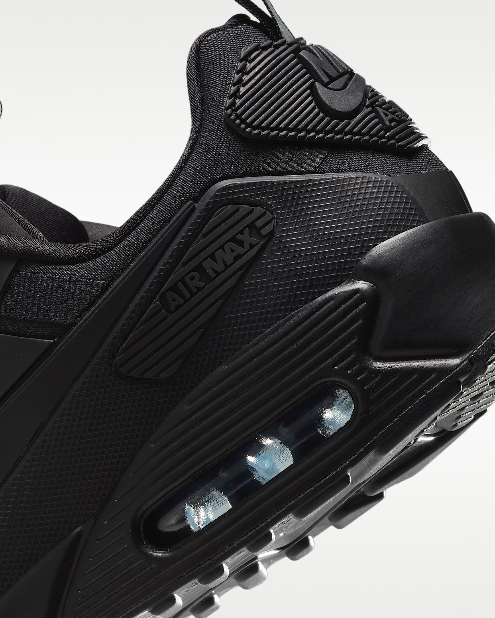 Nike Air Max 90 Drift herenschoenen - Zwart/Zwart/Zwart