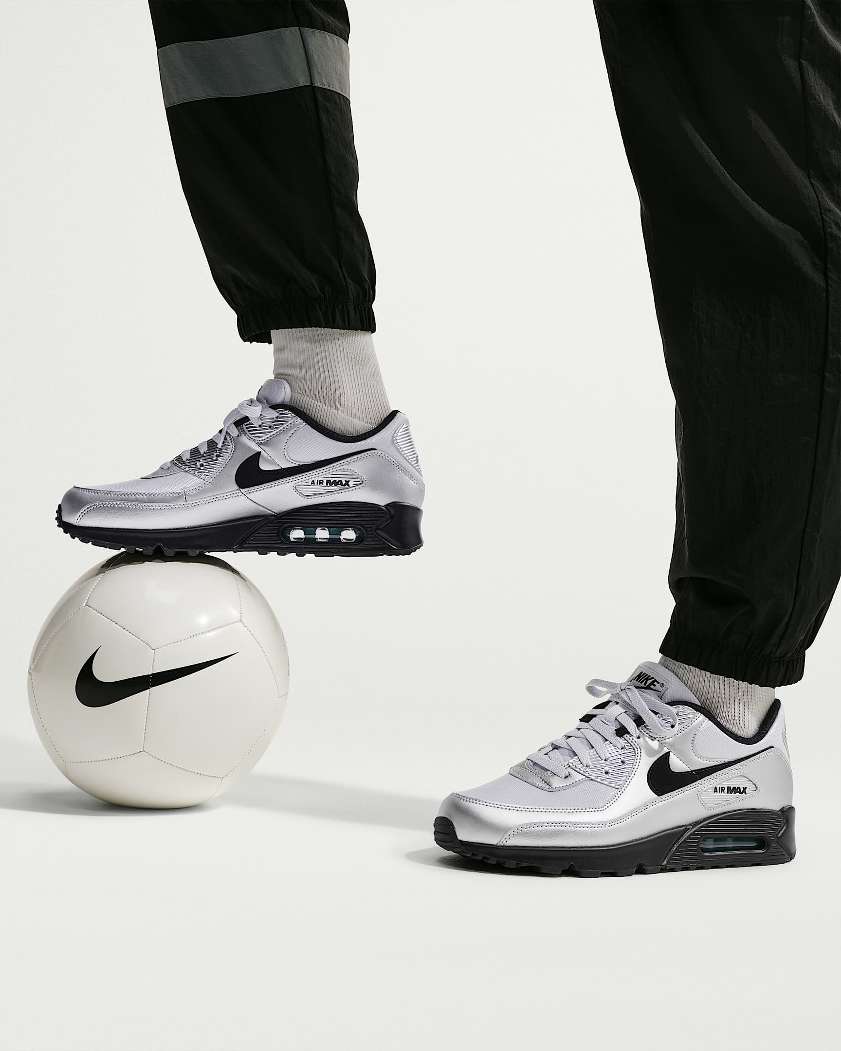 Nike Air Max 90 "Scorpion" Men's Shoes - Chrome/Gamma Blue/Black