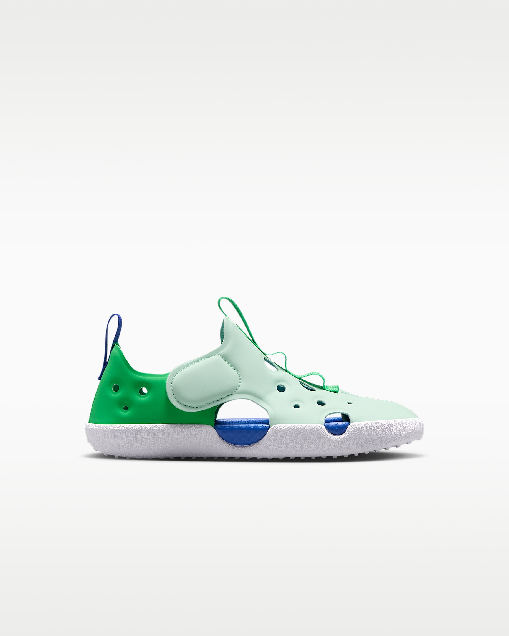 Nike Sunray Protect 4 Younger Kids' Sandals - Arctic Green/Green Spark/White/Racer Blue