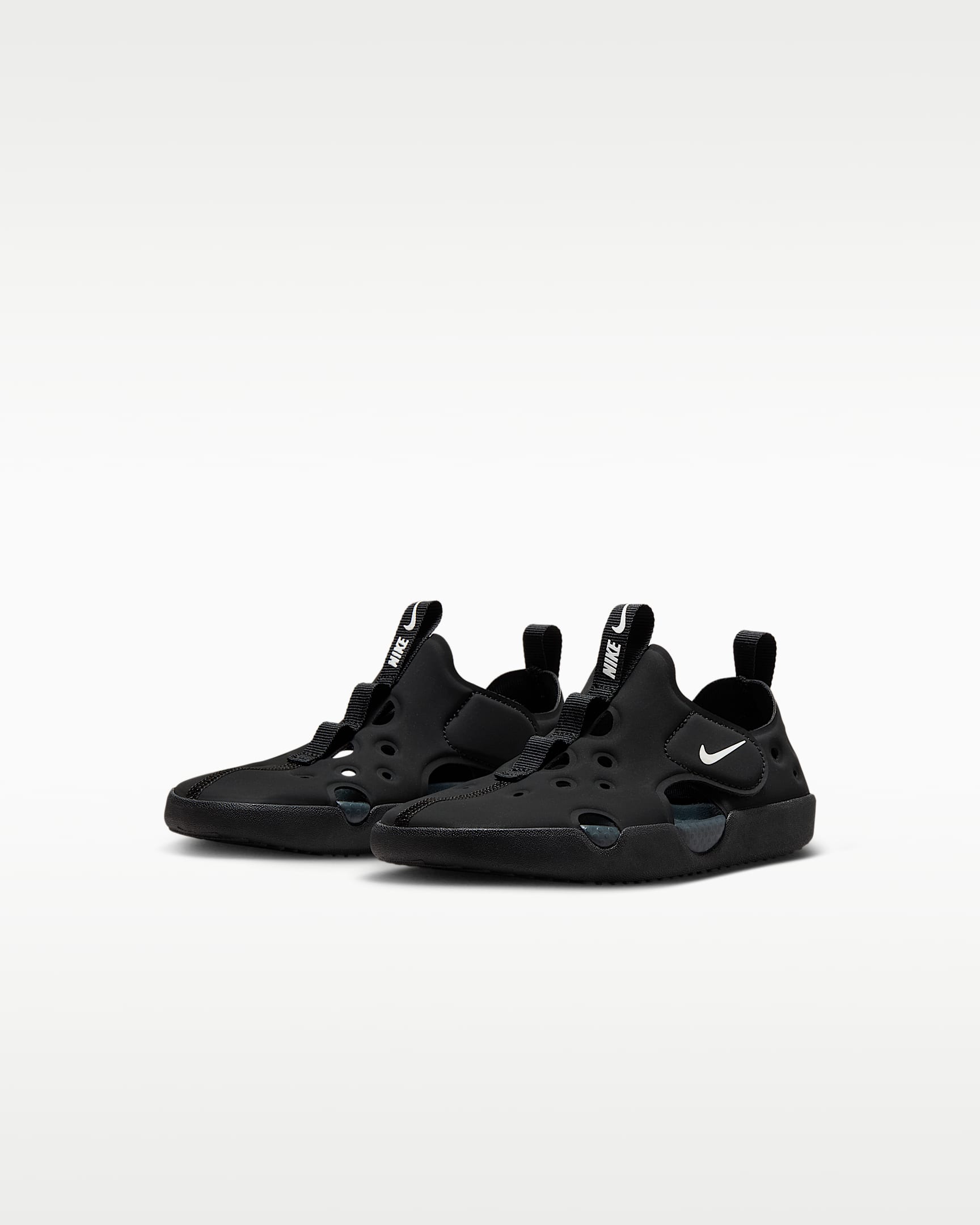 Nike Sunray Protect 4 Younger Kids' Sandals - Black/Anthracite/White