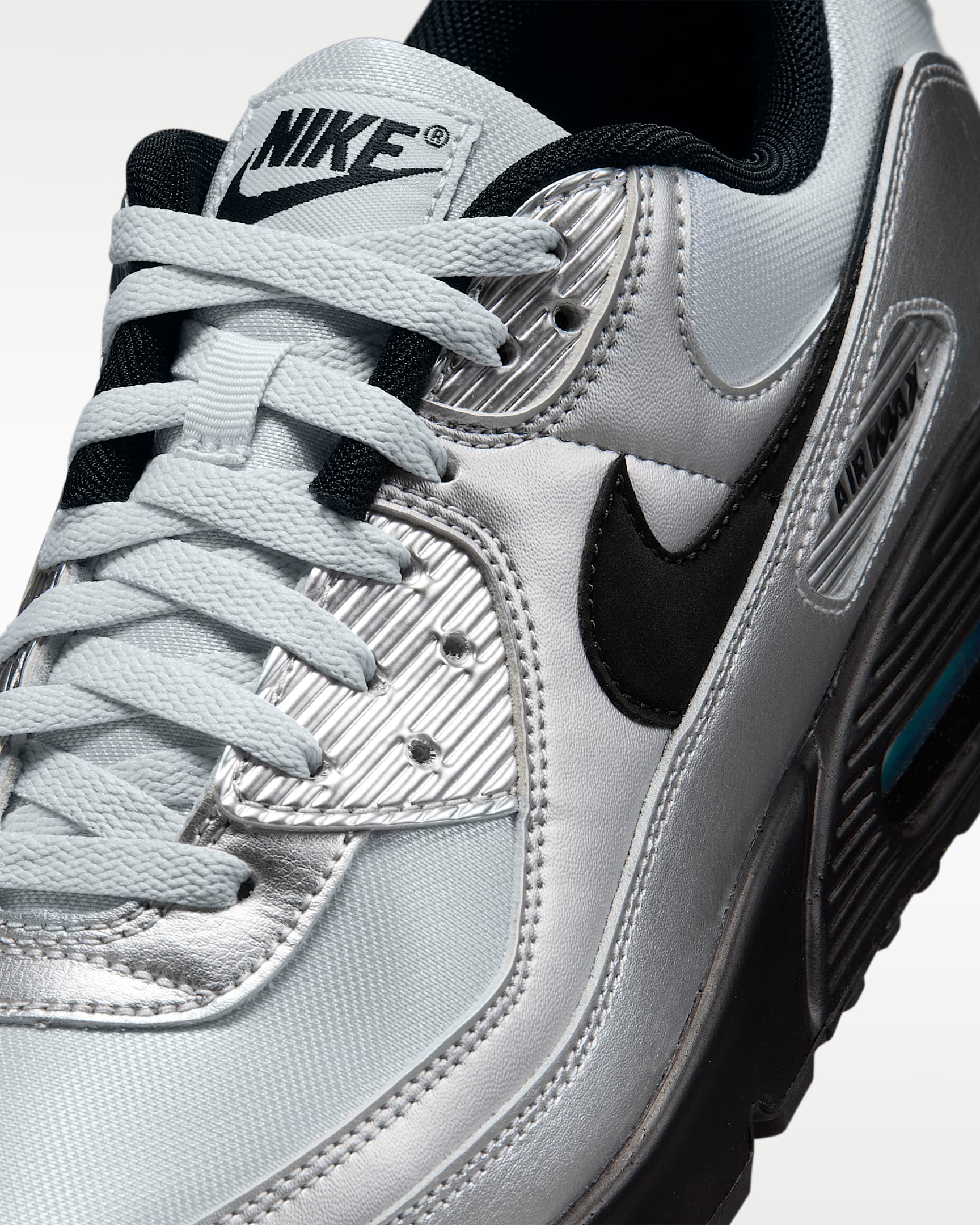 Nike Air Max 90 "Scorpion" Men's Shoes - Chrome/Gamma Blue/Black