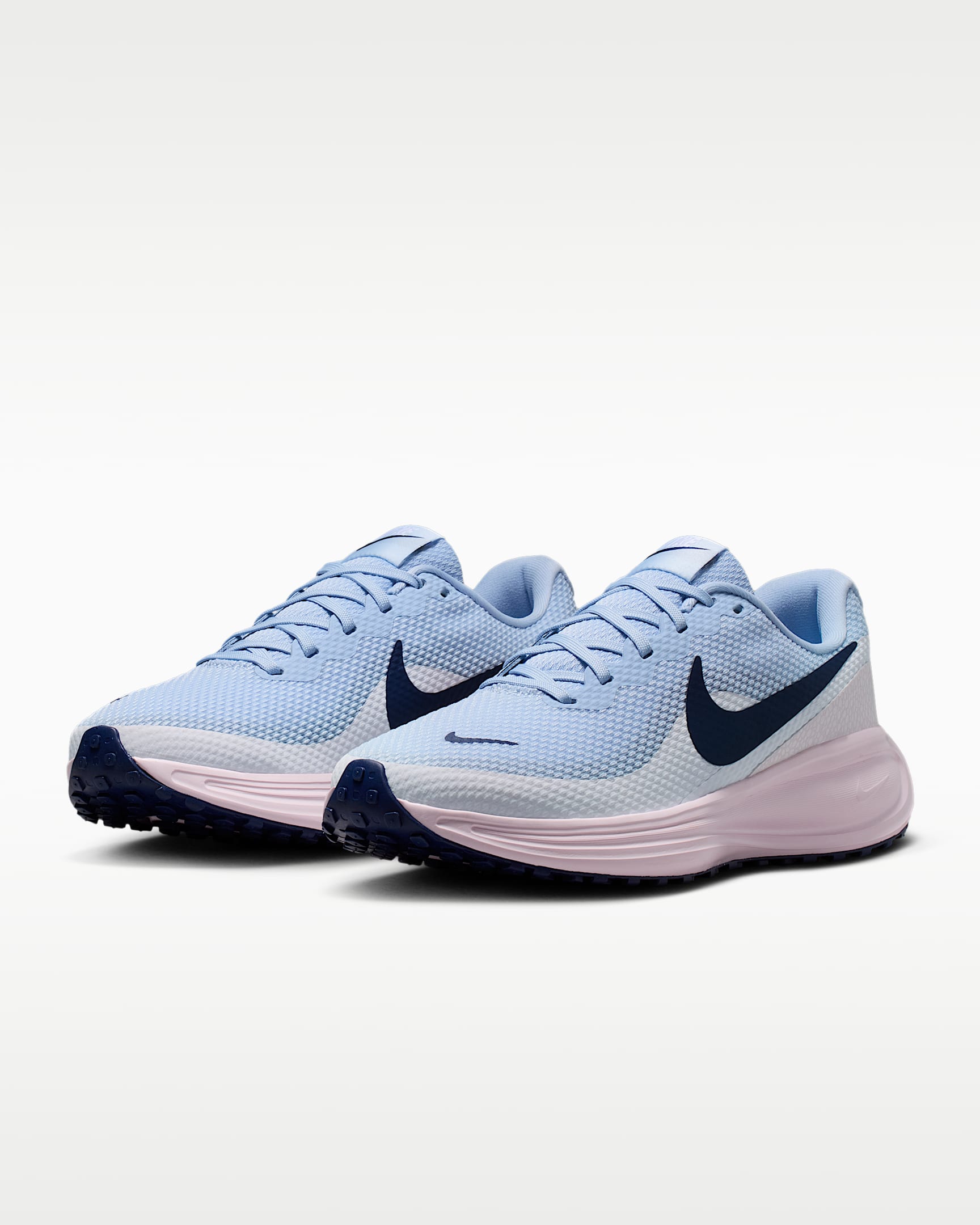 Nike Revolution 8 女款路跑鞋 - Hydrogen Blue/白色/Pearl Pink/Blue Void