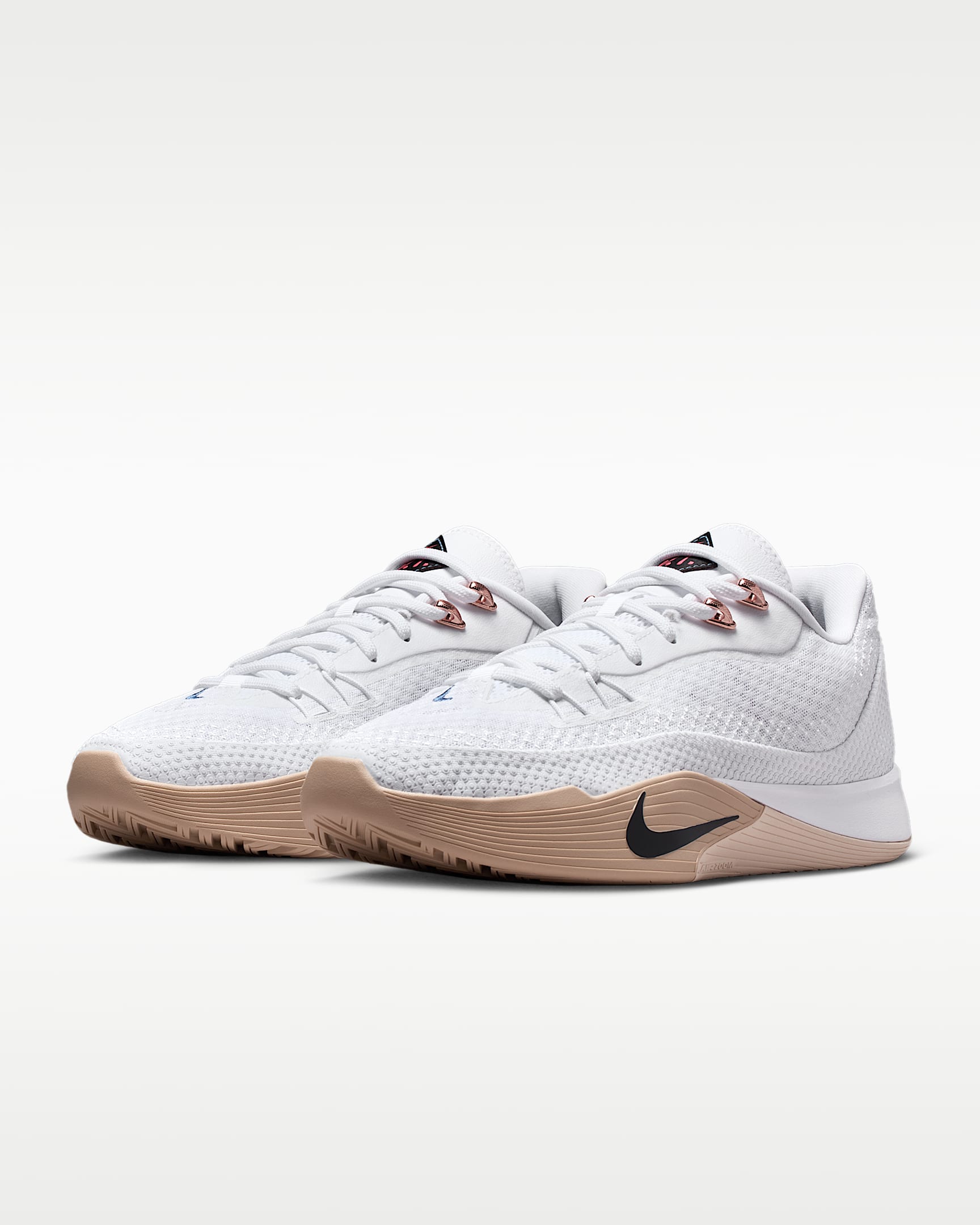 Nike S.T. Flare EP Basketball Shoes - White/Photon Dust/Linen/Black