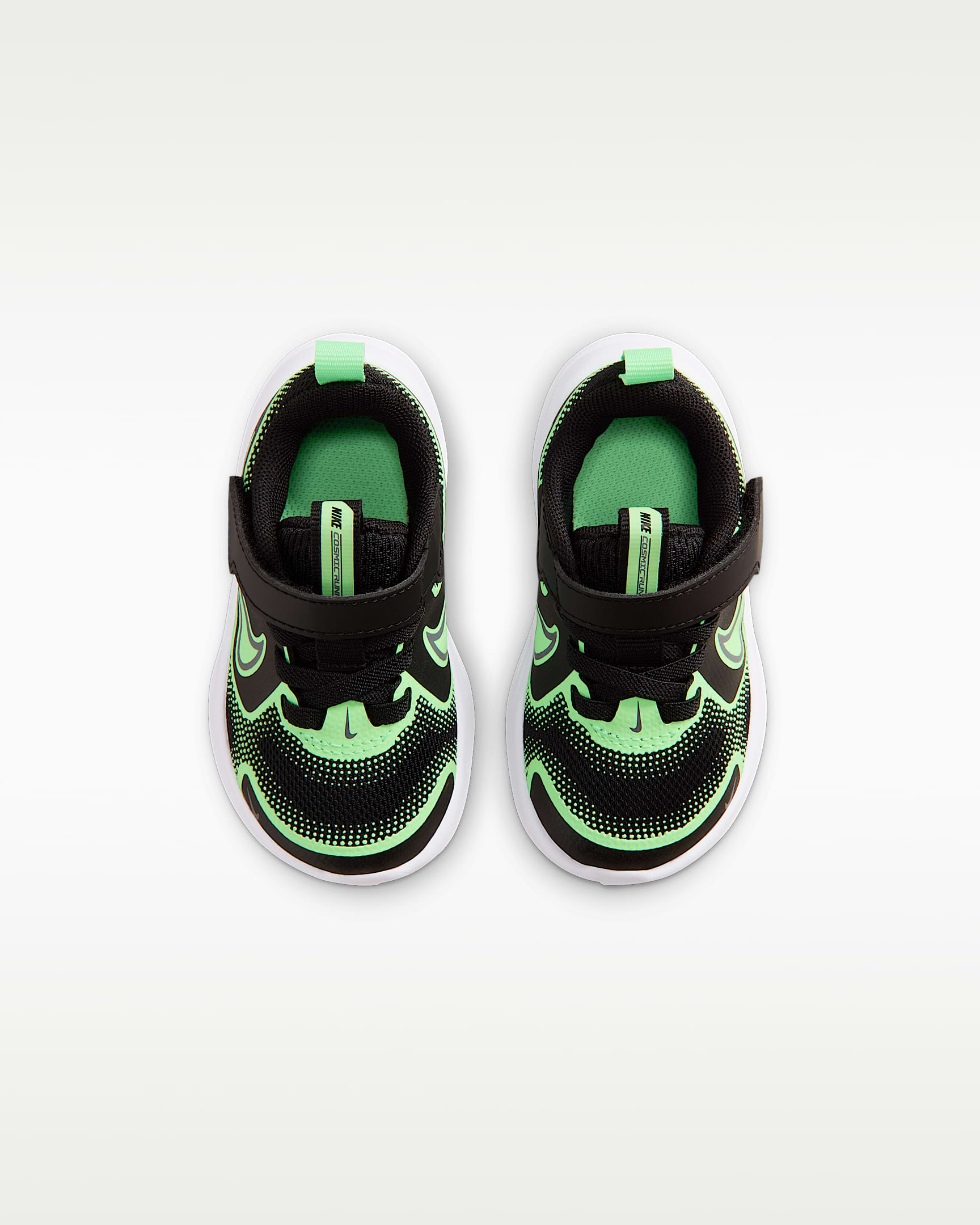 Nike Cosmic Runner Baby/Toddler Shoes - Black/Illusion Green/Cool Grey