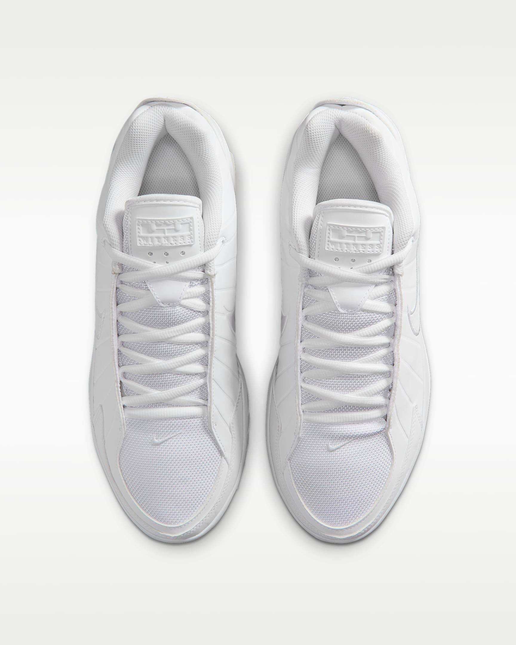LeBron Witness 9 Basketball Shoes - White/Black/White