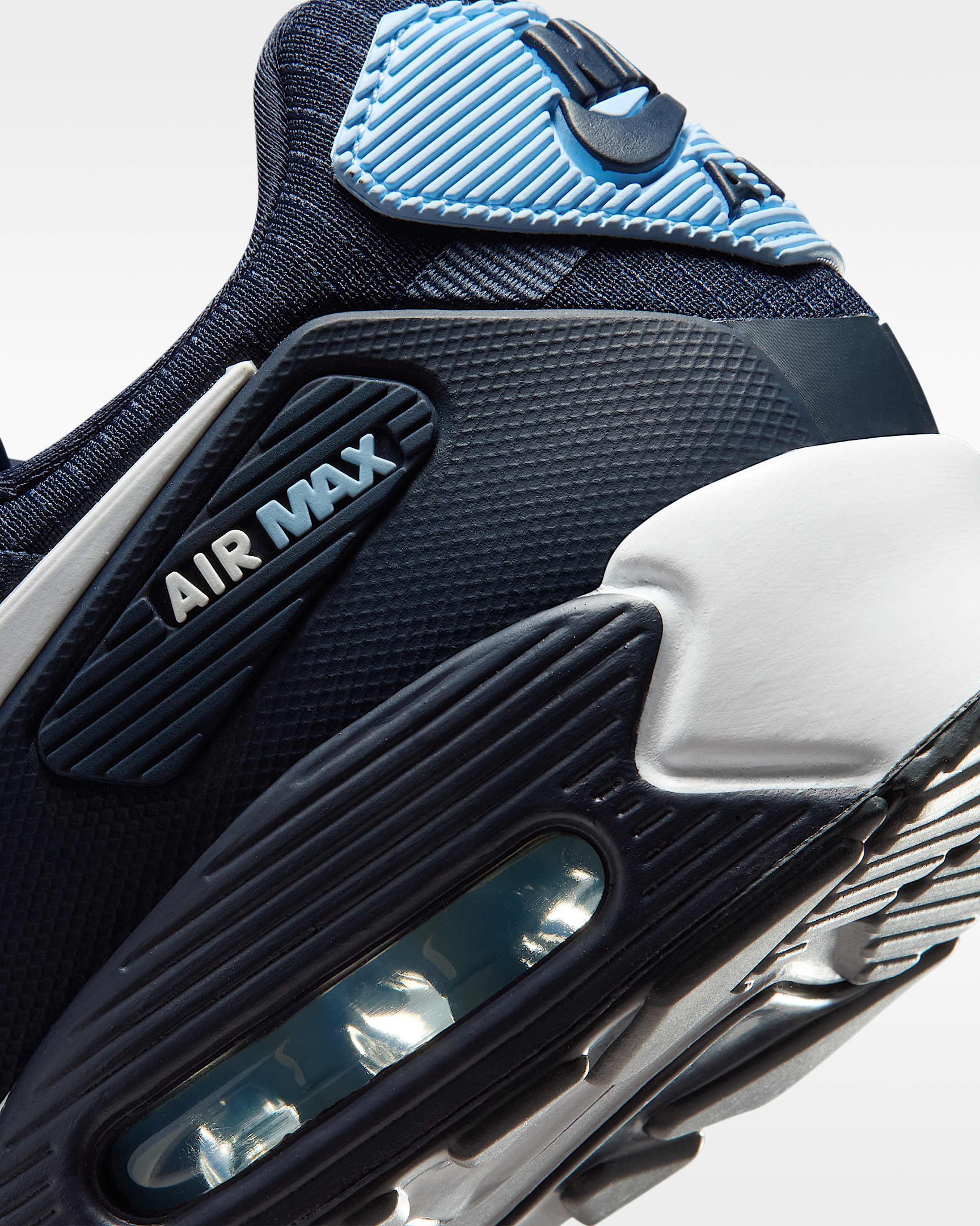 Nike Air Max 90 Drift Men's Shoes - Dark Obsidian/Psychic Blue/White