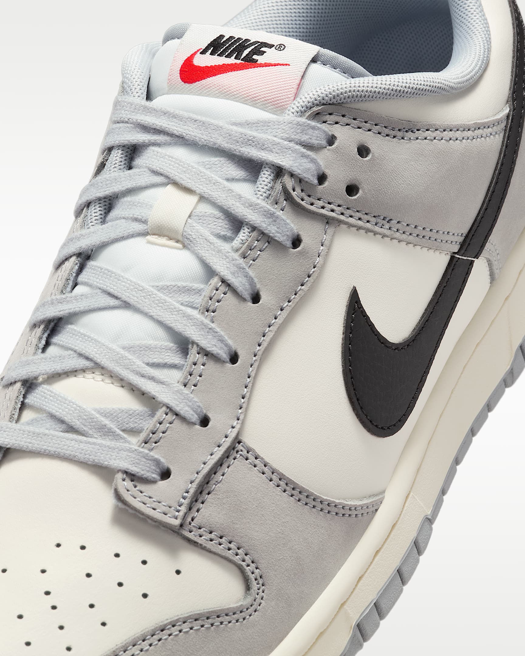 Nike Dunk Low Men's Shoes - Sail/Wolf Grey/Black