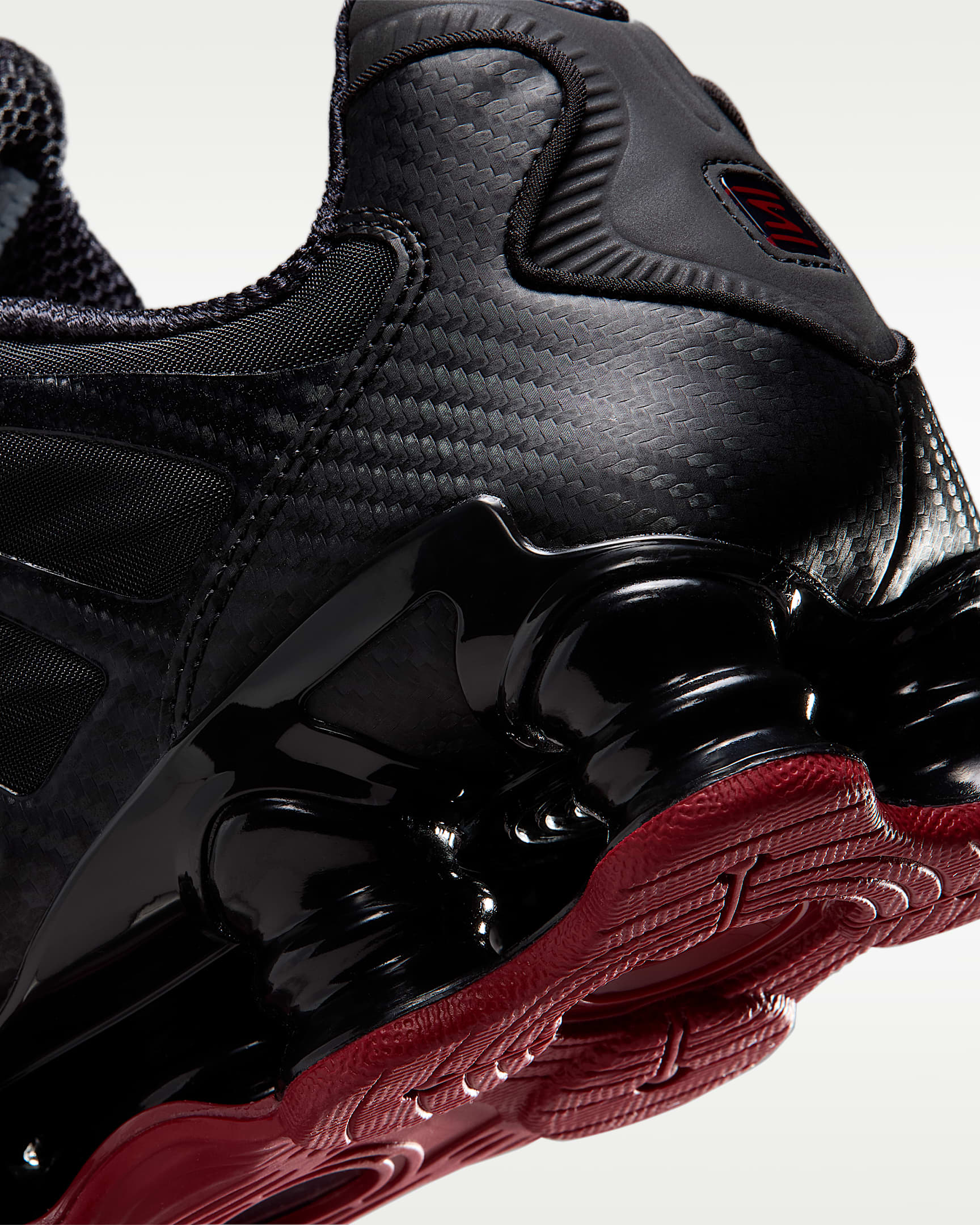 Nike Shox TL SE Men's Shoes - Black/Tough Red/Black