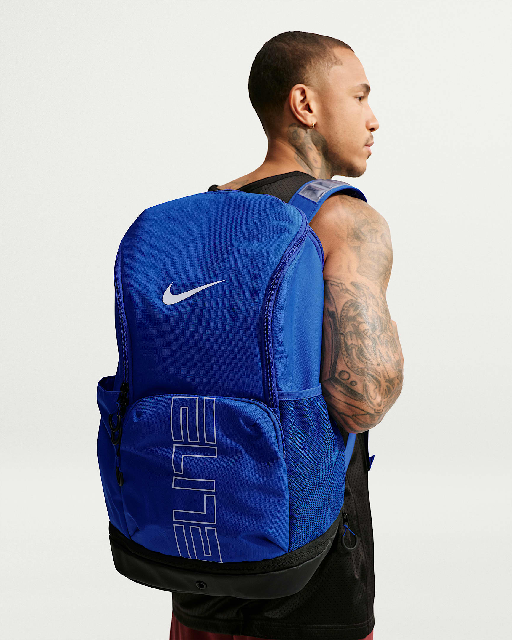 Mochila (32 L) Nike Varsity Elite - Royal juego/Negro/Blanco