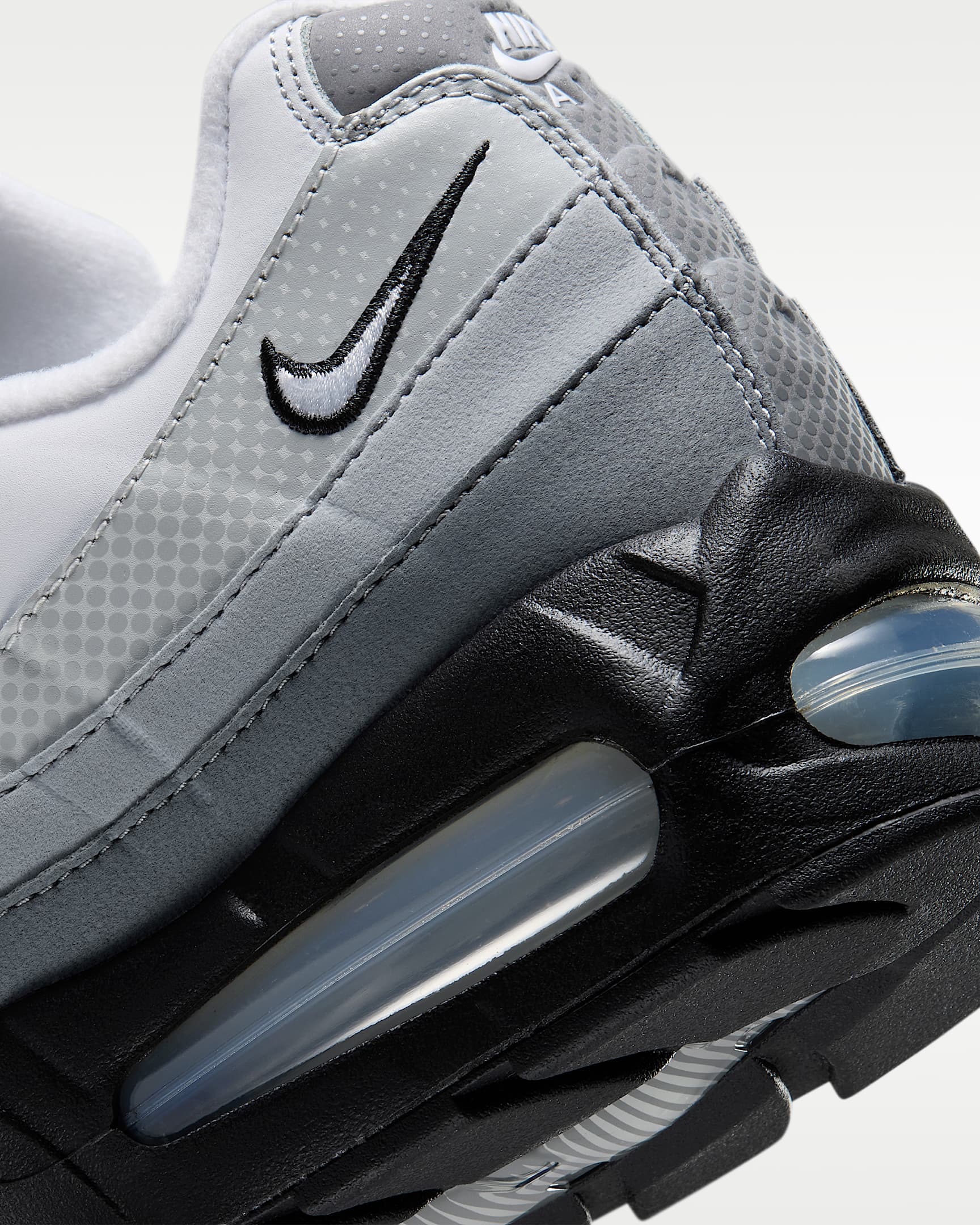 Nike Air Max 95 Big Bubble Men's Shoes - Black/Pure Platinum/Wolf Grey/White