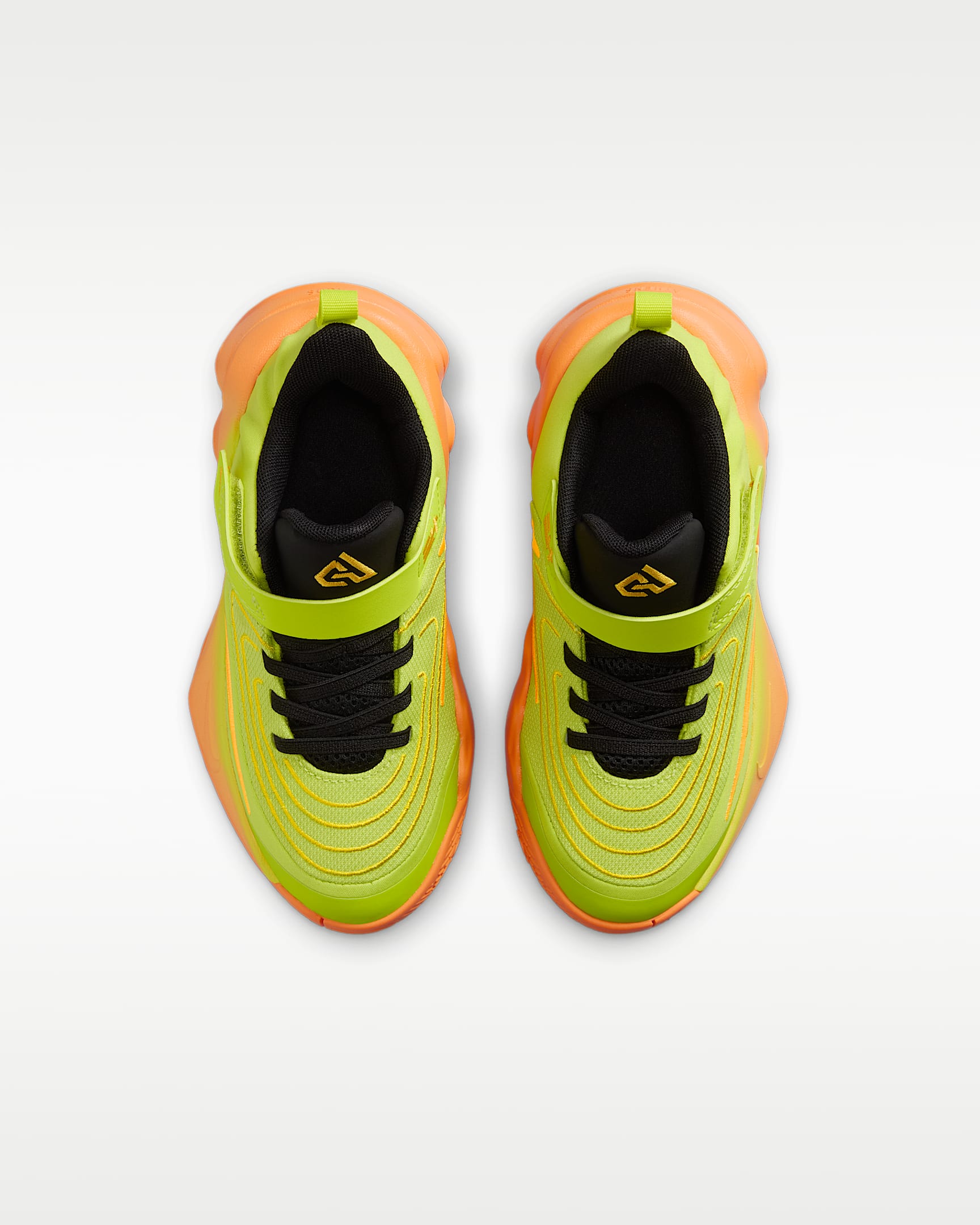 Giannis Immortality 4 Little Kids' Shoes - Cyber/Sundial/Lightning/Bright Mandarin