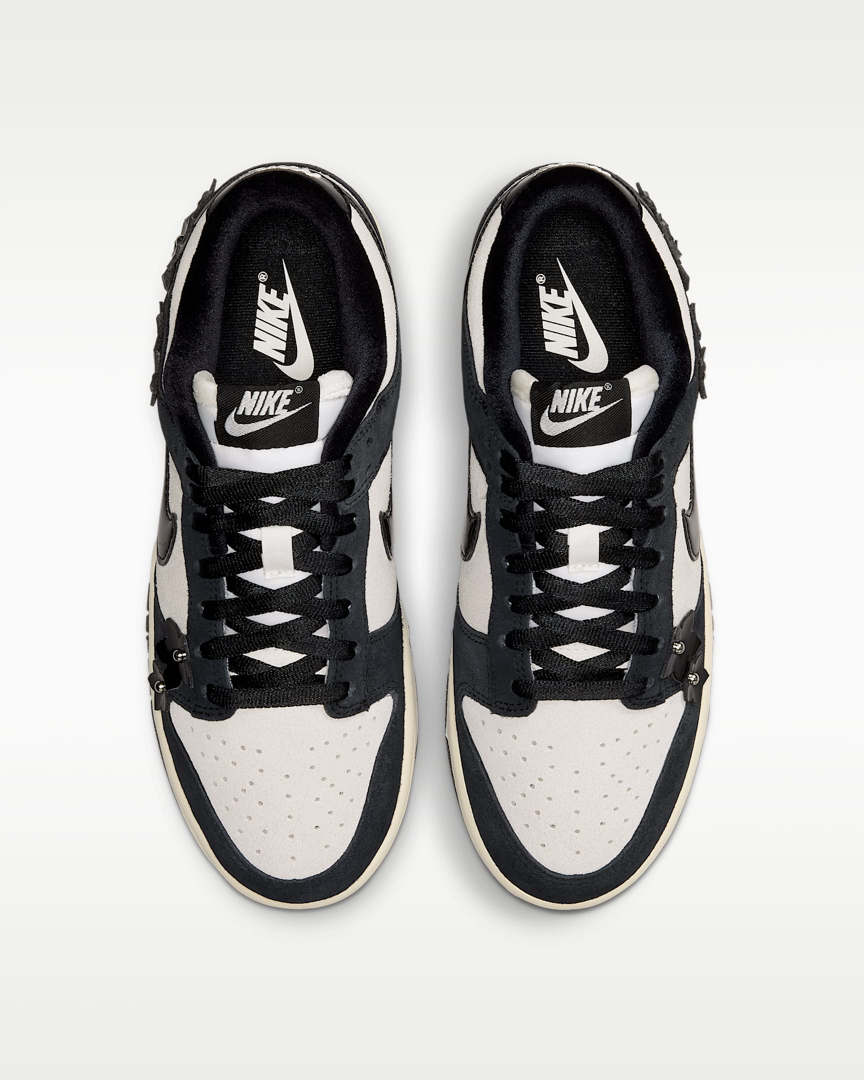 Nike Dunk Low SE "Florette" Women's Shoes - Black/Sail/Black