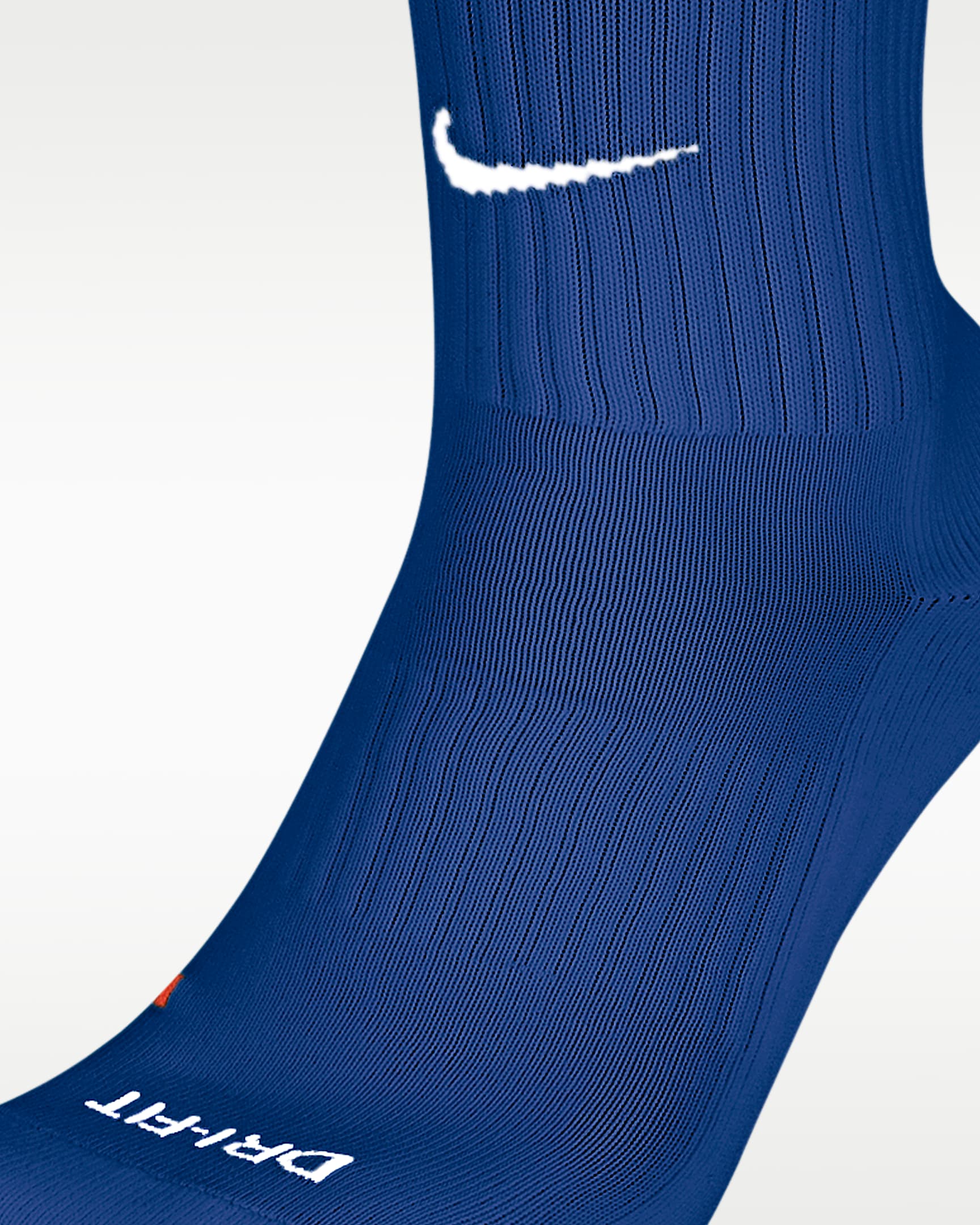 Nike Academy Over-The-Calf Football Socks - Varsity Royal/White