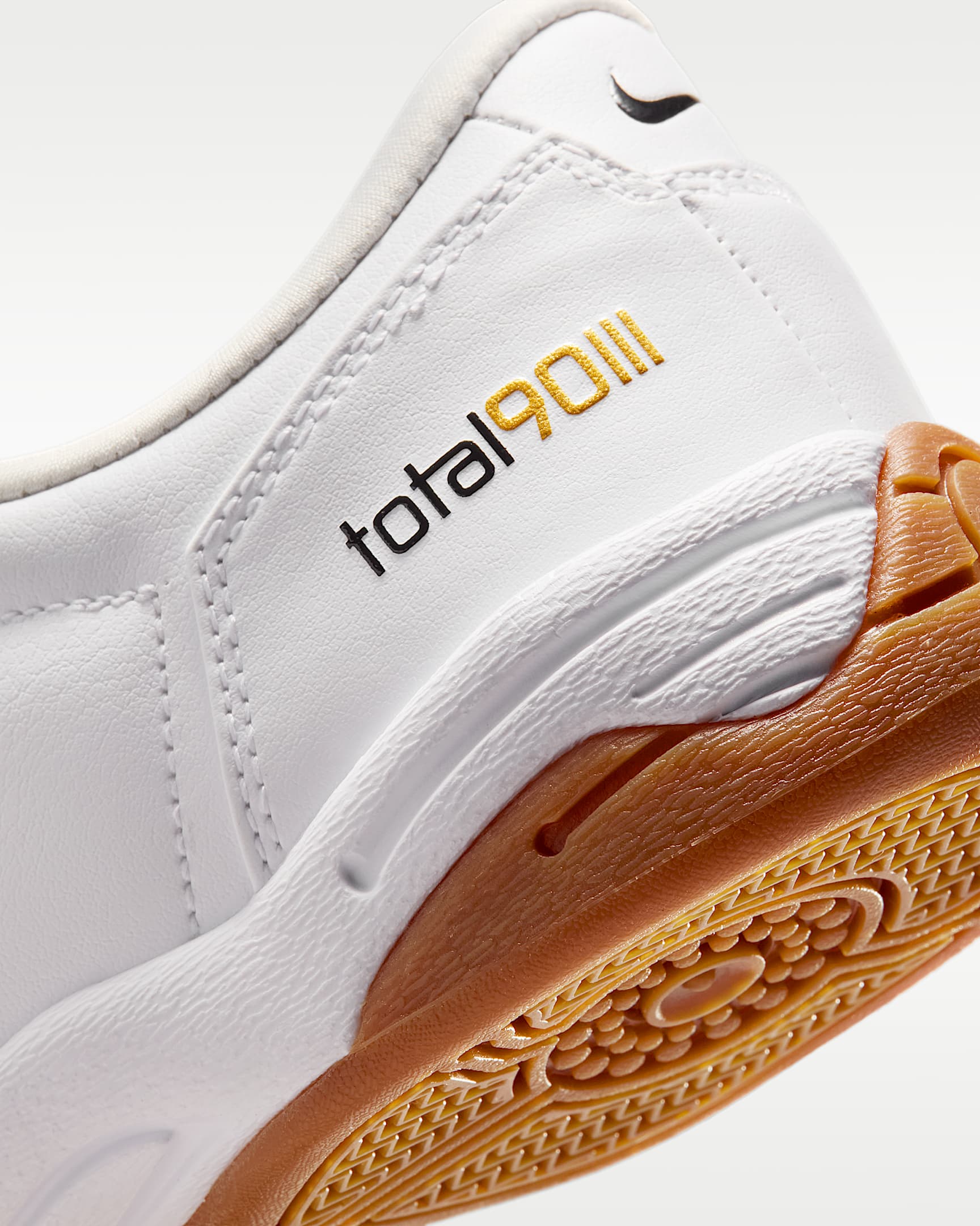 Nike Total90 Women's Shoes - White/Gum Medium Brown/Metallic Gold/Black