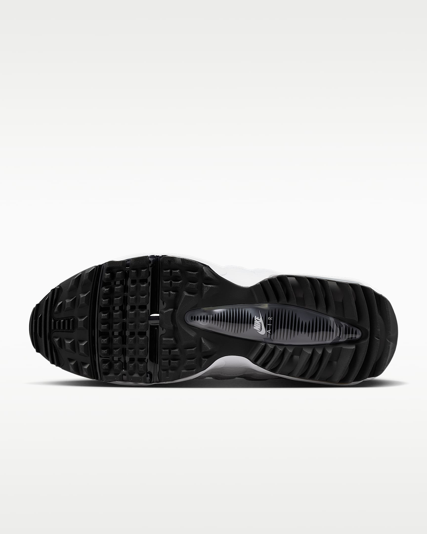Nike Air Max '95 G Golf Shoes - White/White/Light Graphite/Black