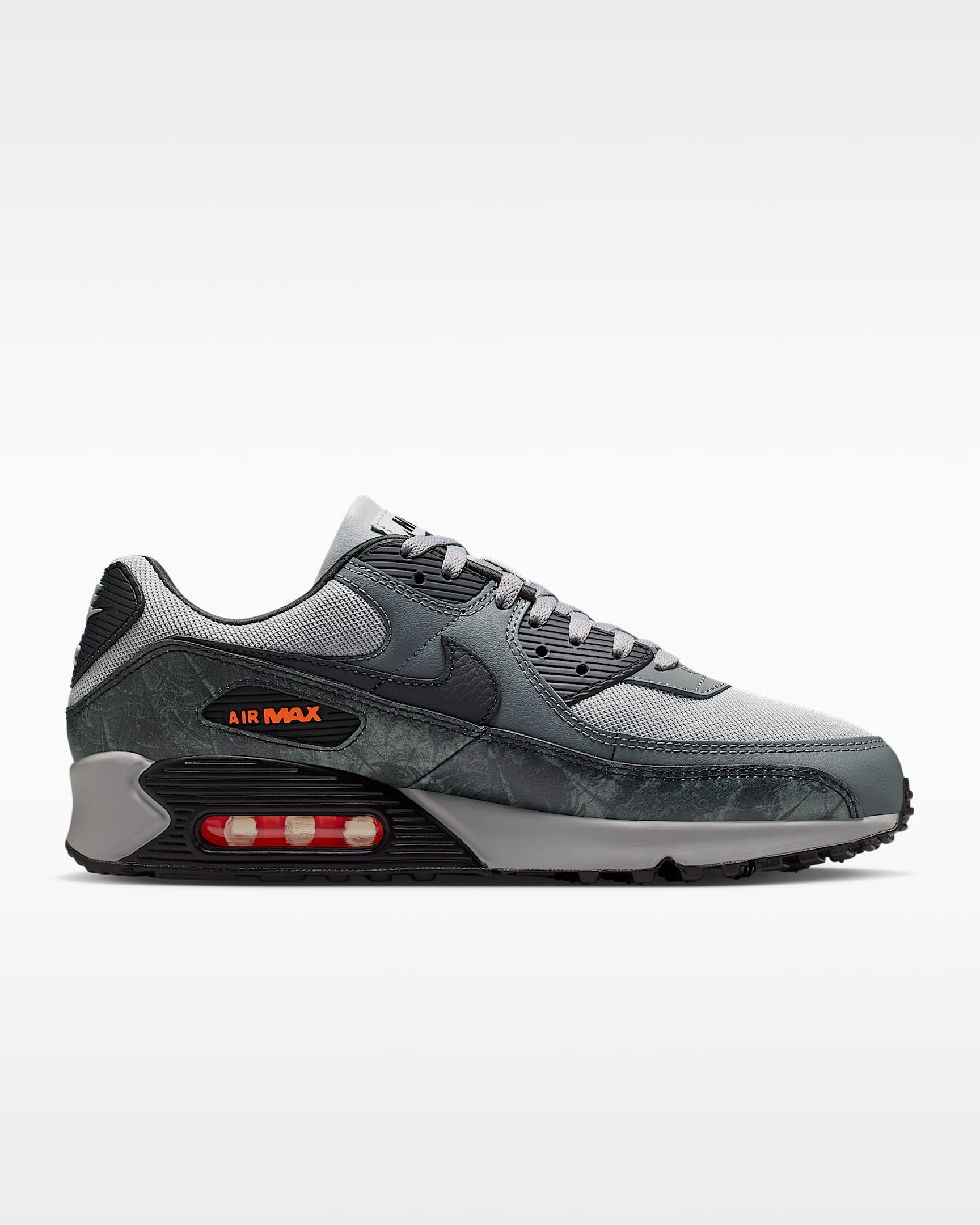 Nike Air Max 90 Premium Men's Shoes - Multi-Color/Multi-Color/Hyper Crimson/Black