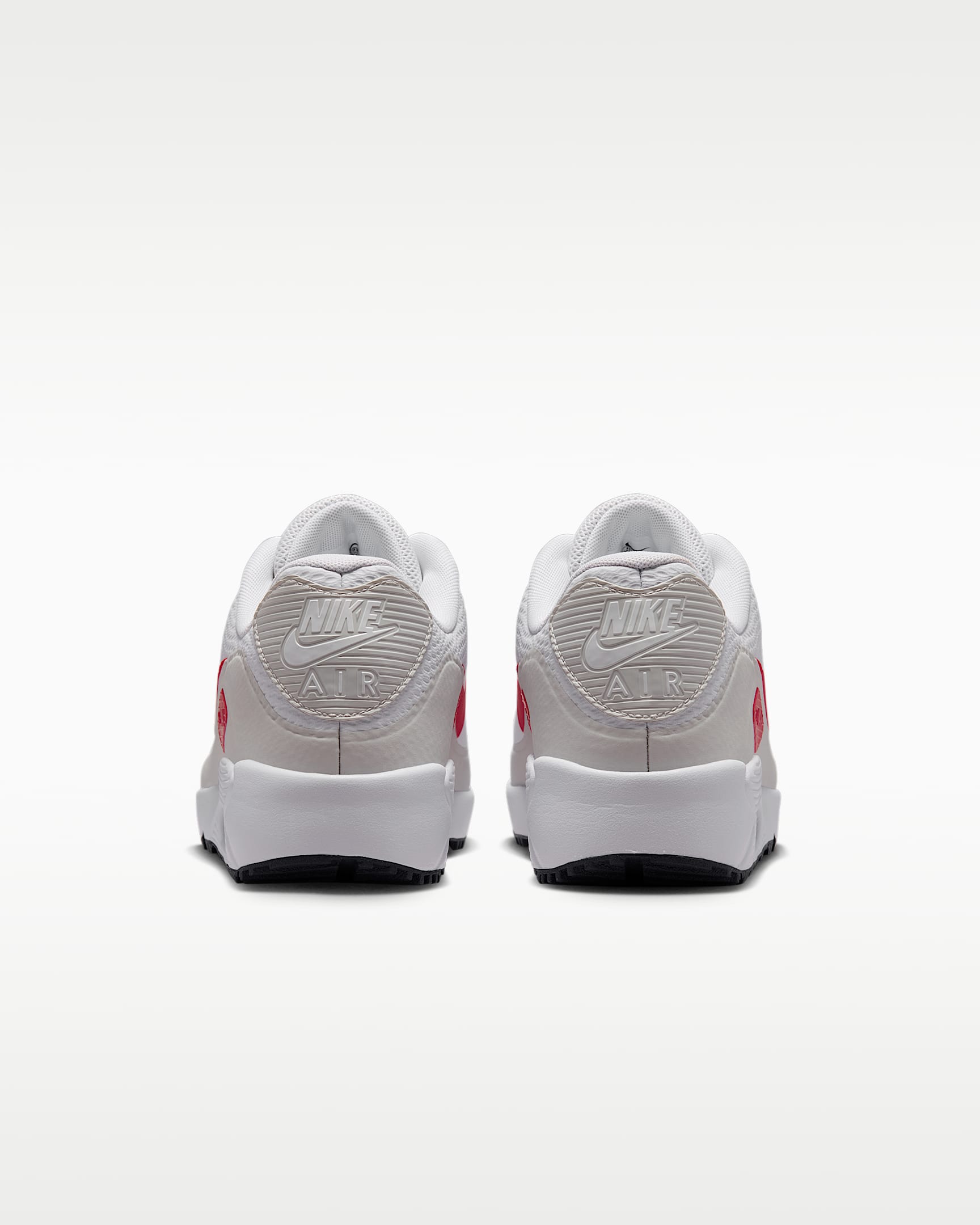 Buty do golfa Nike Air Max 90 G - Biel/Photon Dust/Midnight Navy/Fire Red
