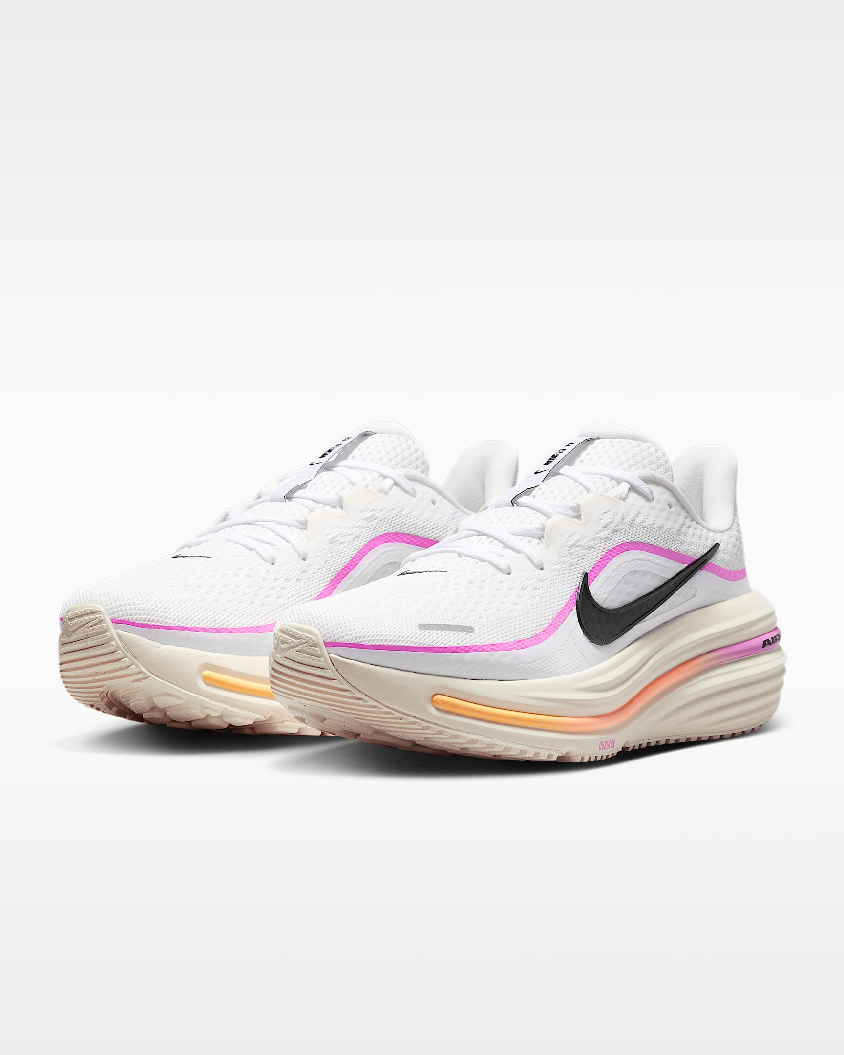 Nike Winflo 12 Women's Road Running Shoes - White/Light Magenta/Chalk/Black