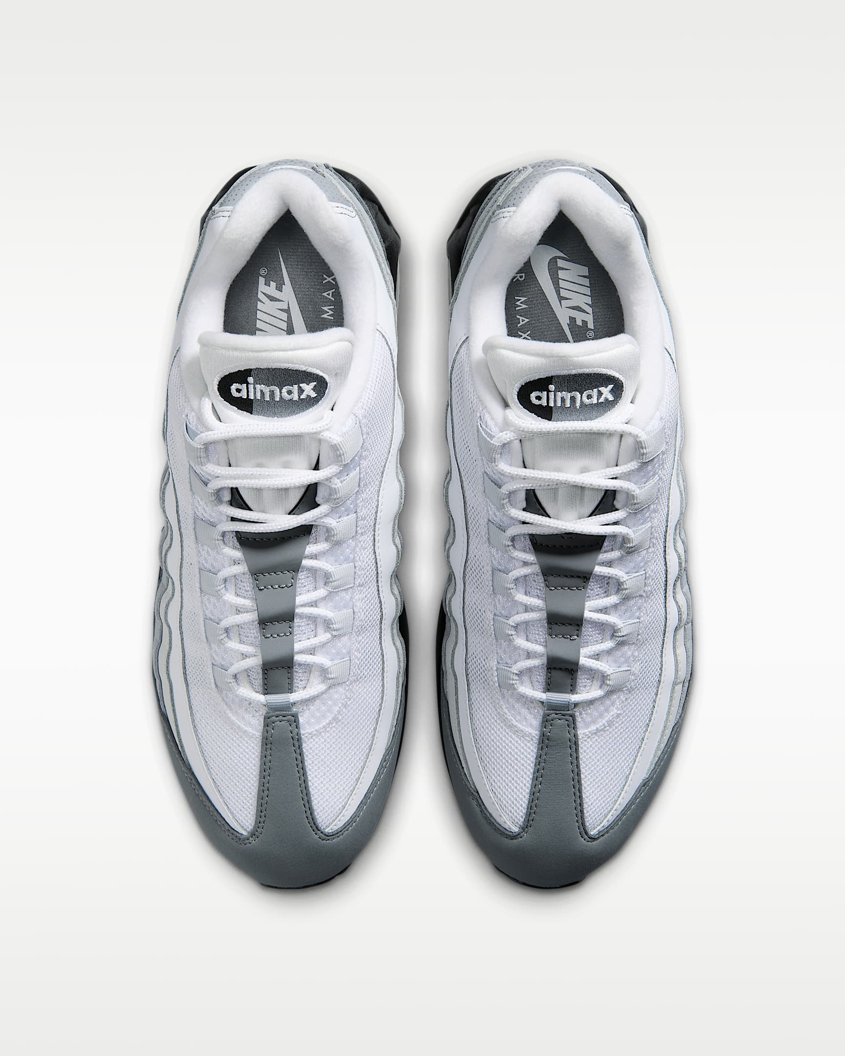 Nike Air Max 95 Big Bubble Men's Shoes - Black/Pure Platinum/Wolf Grey/White