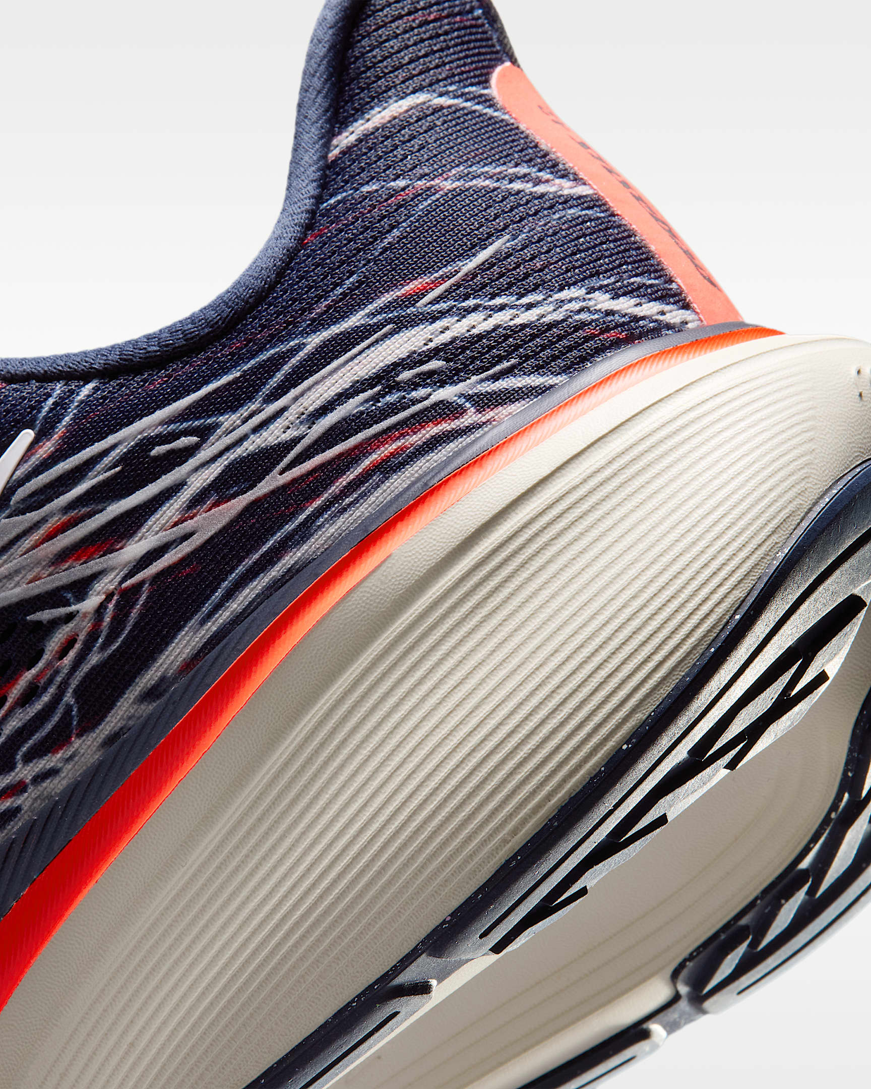 Nike Pegasus 42 Men's Road-Running Shoes - Obsidian/Light Bone/Bright Crimson/Dynamic Yellow